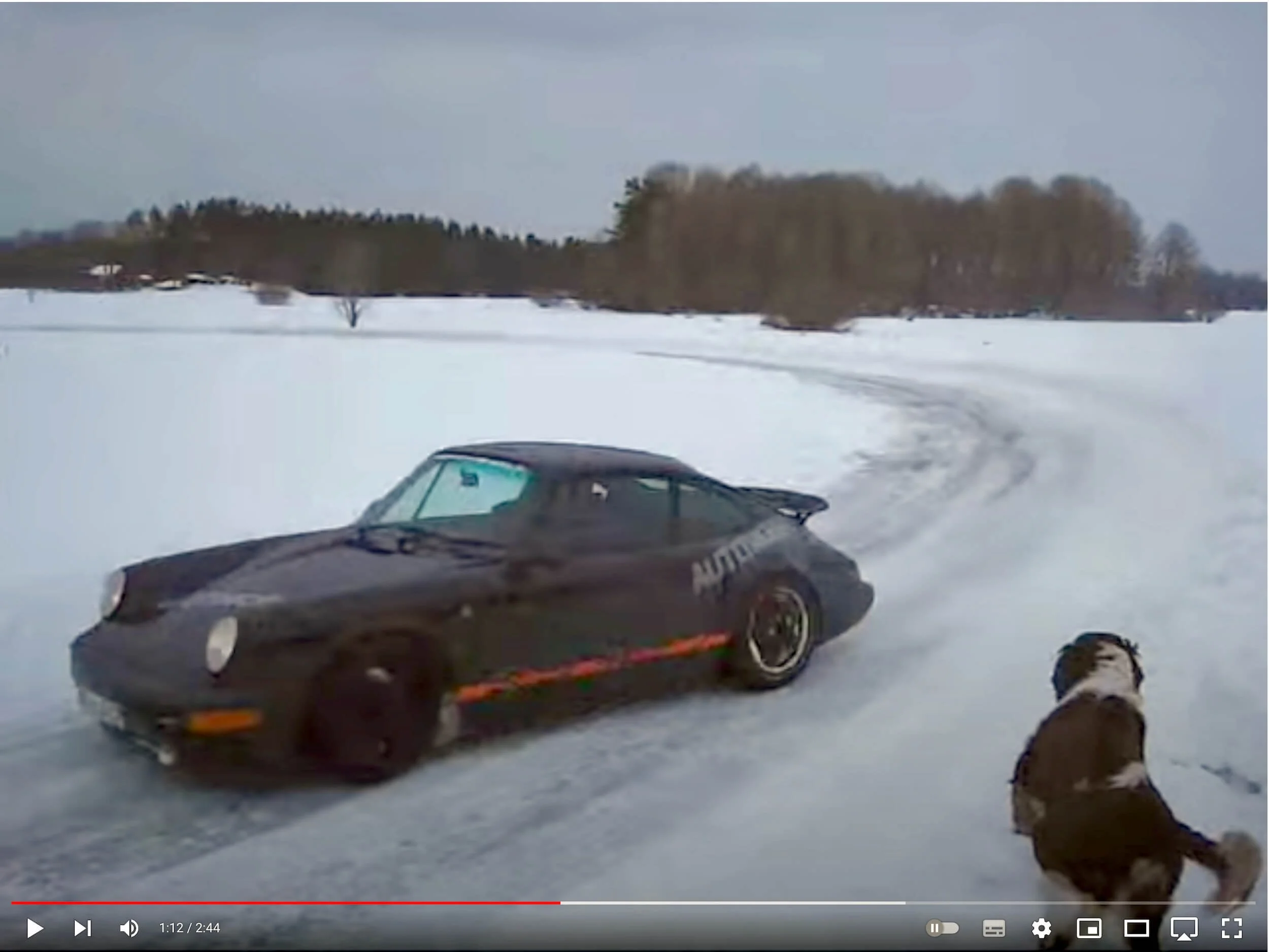 När Black Adder fick studsa mellan snövallarna