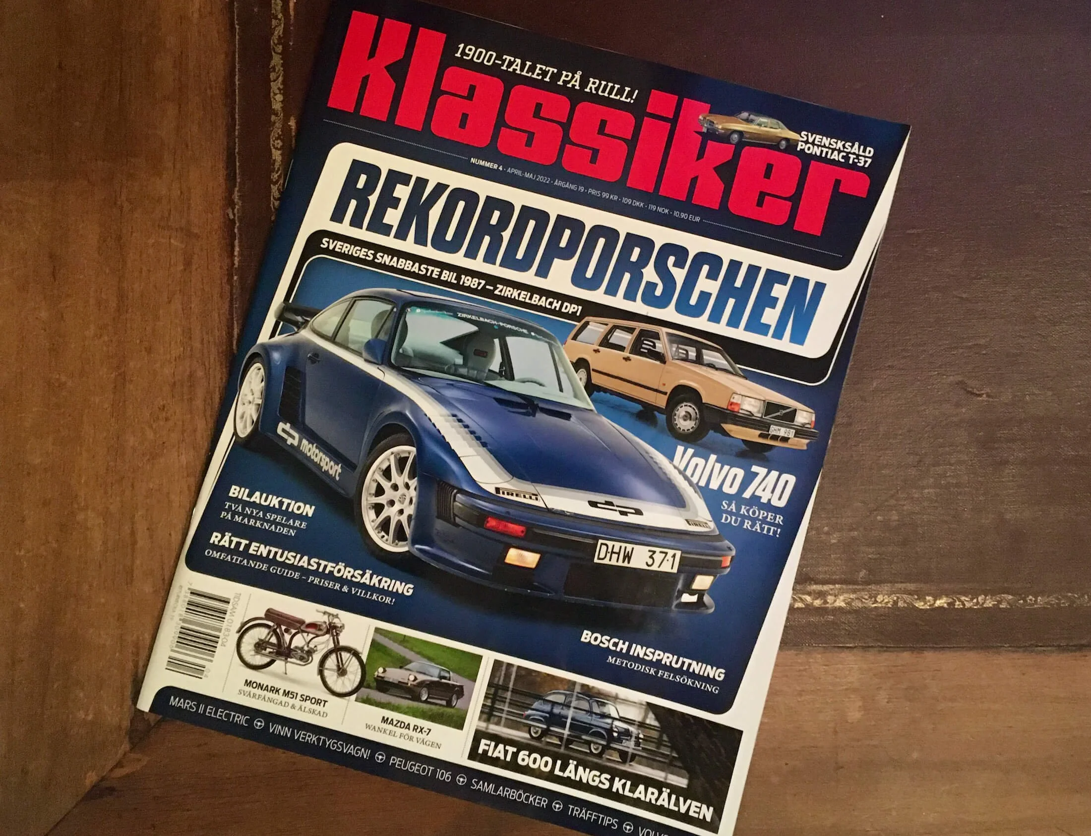 Drömreportaget: rekordbilen Porsche DP1 Zirkelbach – 315,2 km/h!