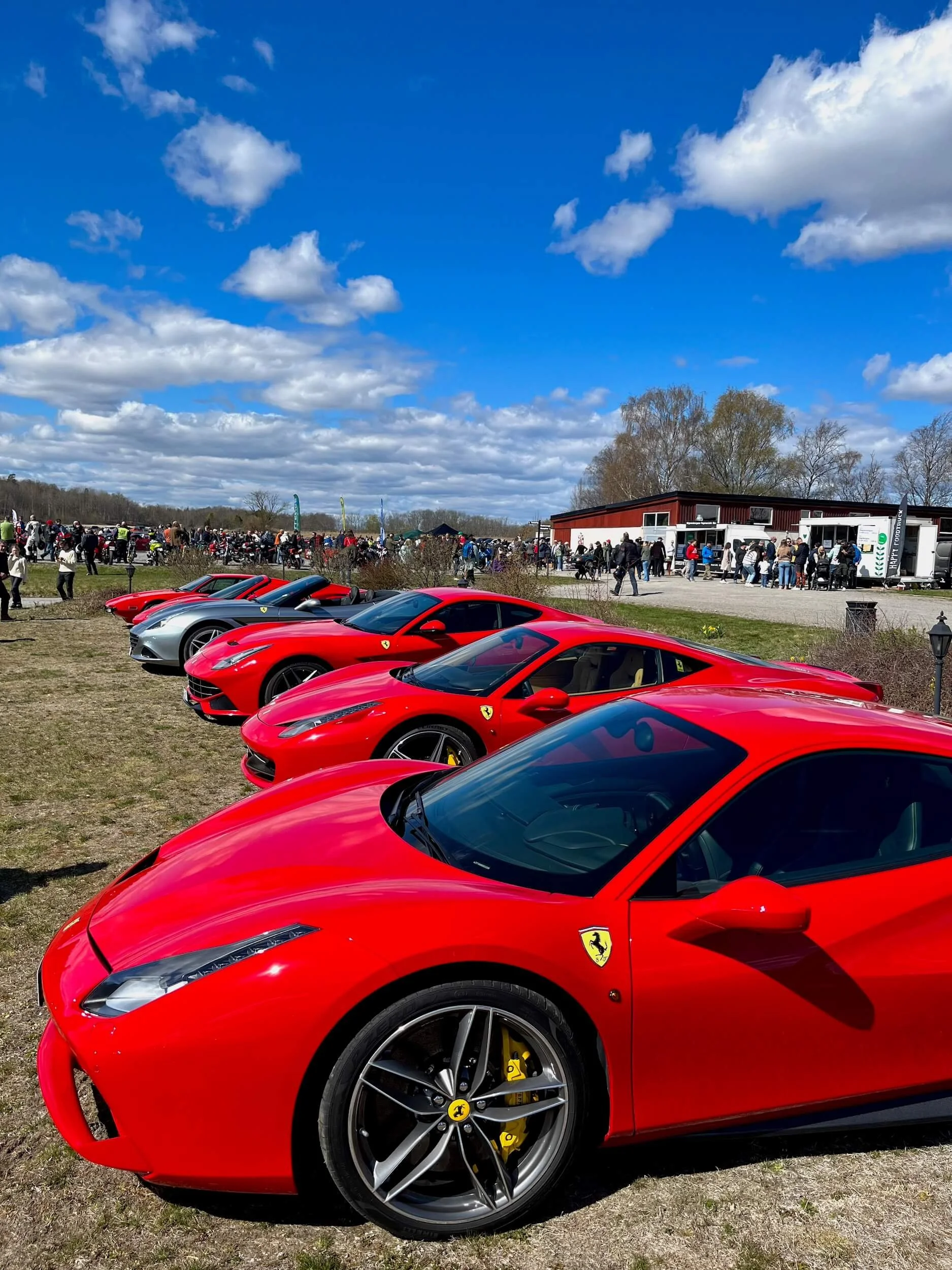 Rött, rött, rött samt grönt och vitt på 1 maj