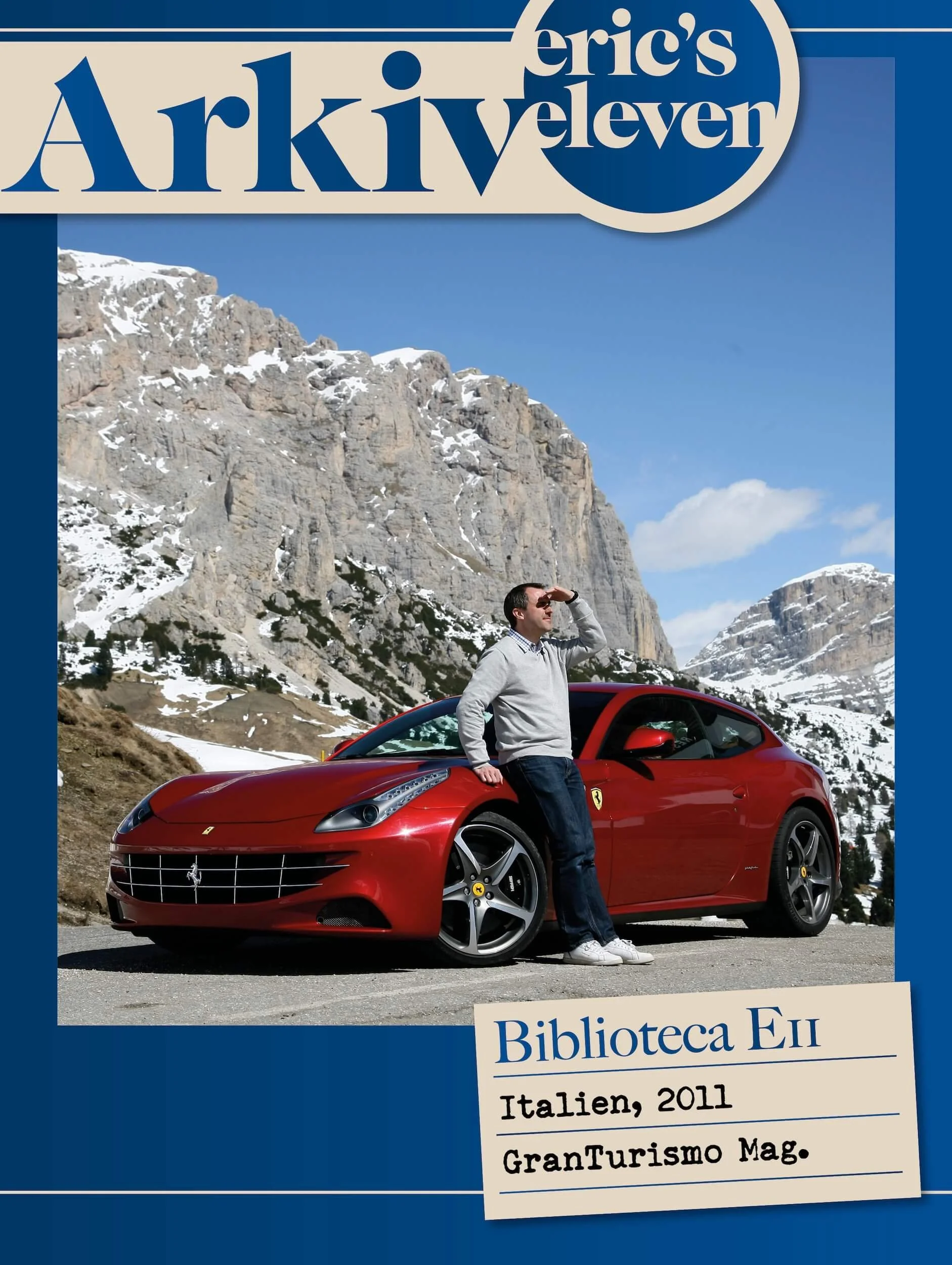 Provkörning Ferrari FF – där skidliften tar slut