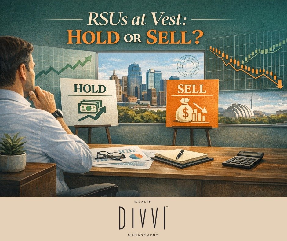 RSUs just vested. Now comes the real question&hellip;

Hold the stock or sell it?

Many executives keep company shares almost by default.

But once RSUs vest, they&rsquo;re no longer a future benefit &mdash; they&rsquo;ve become part of your intentio