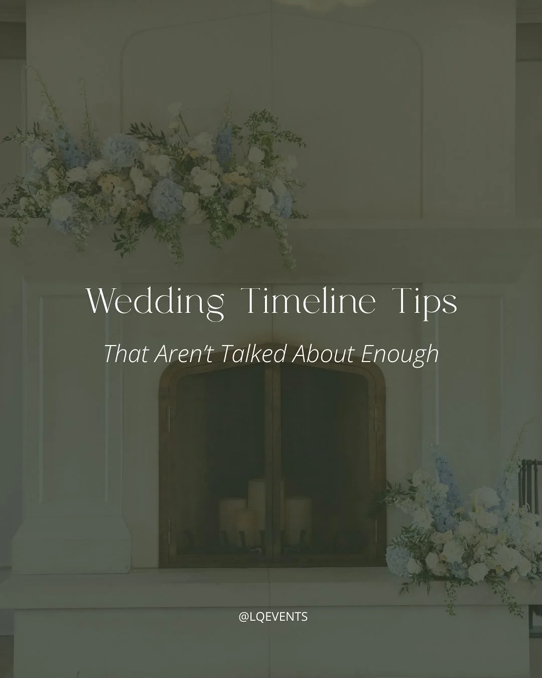 ✨ Wedding Day Timeline Secrets ✨

Your timeline is the backbone of a smooth, stress-free wedding day. But there are so many details that couples often overlook when planning it themselves.

From how long you really need your photographers, to keeping
