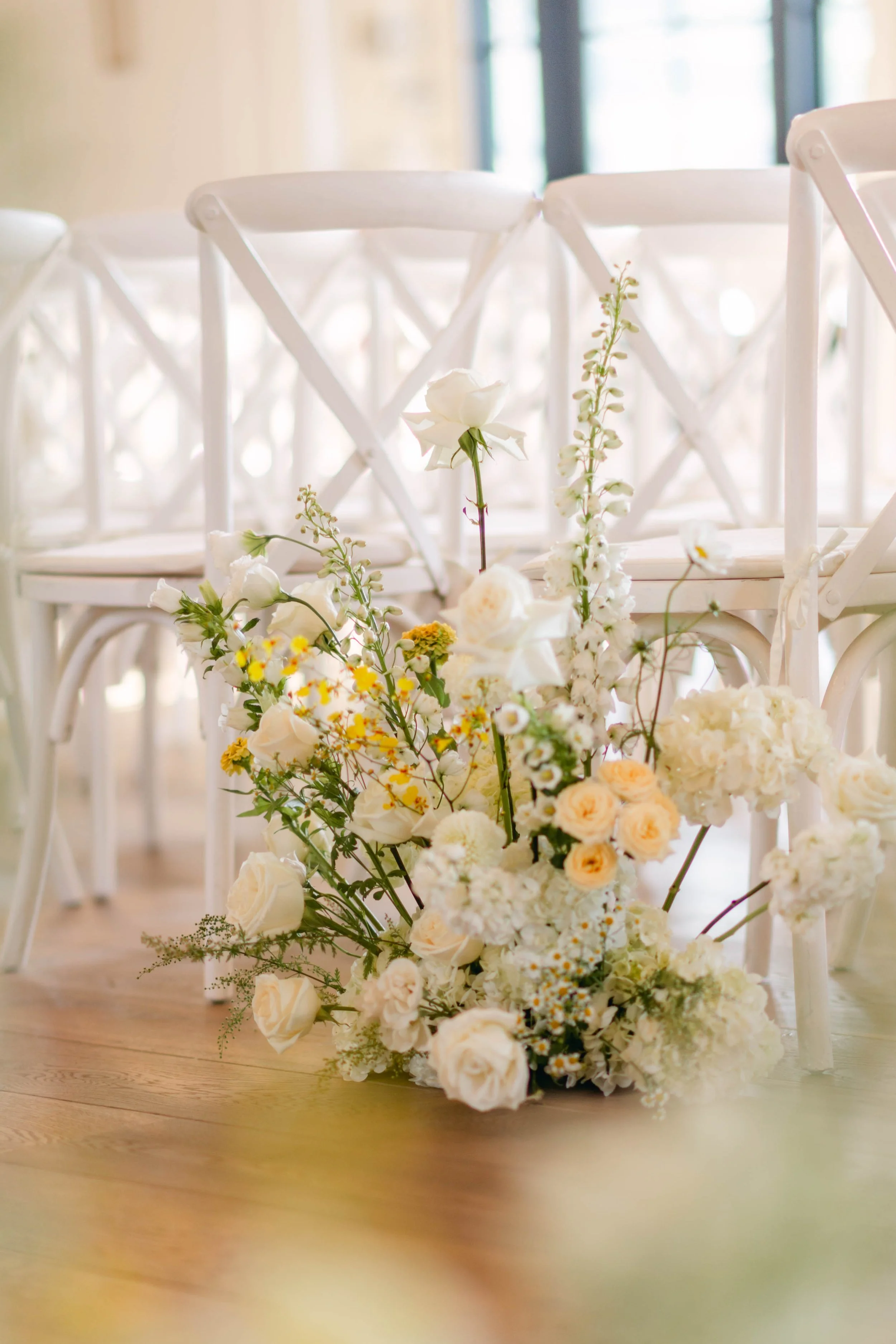 White cream butter yellow wedding flowers.jpg