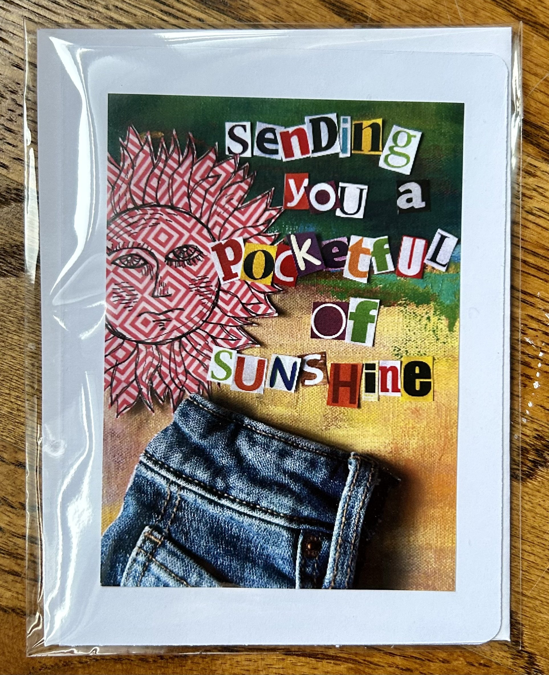 Sending You A Pocketful Of Sunshine Greeting Card
