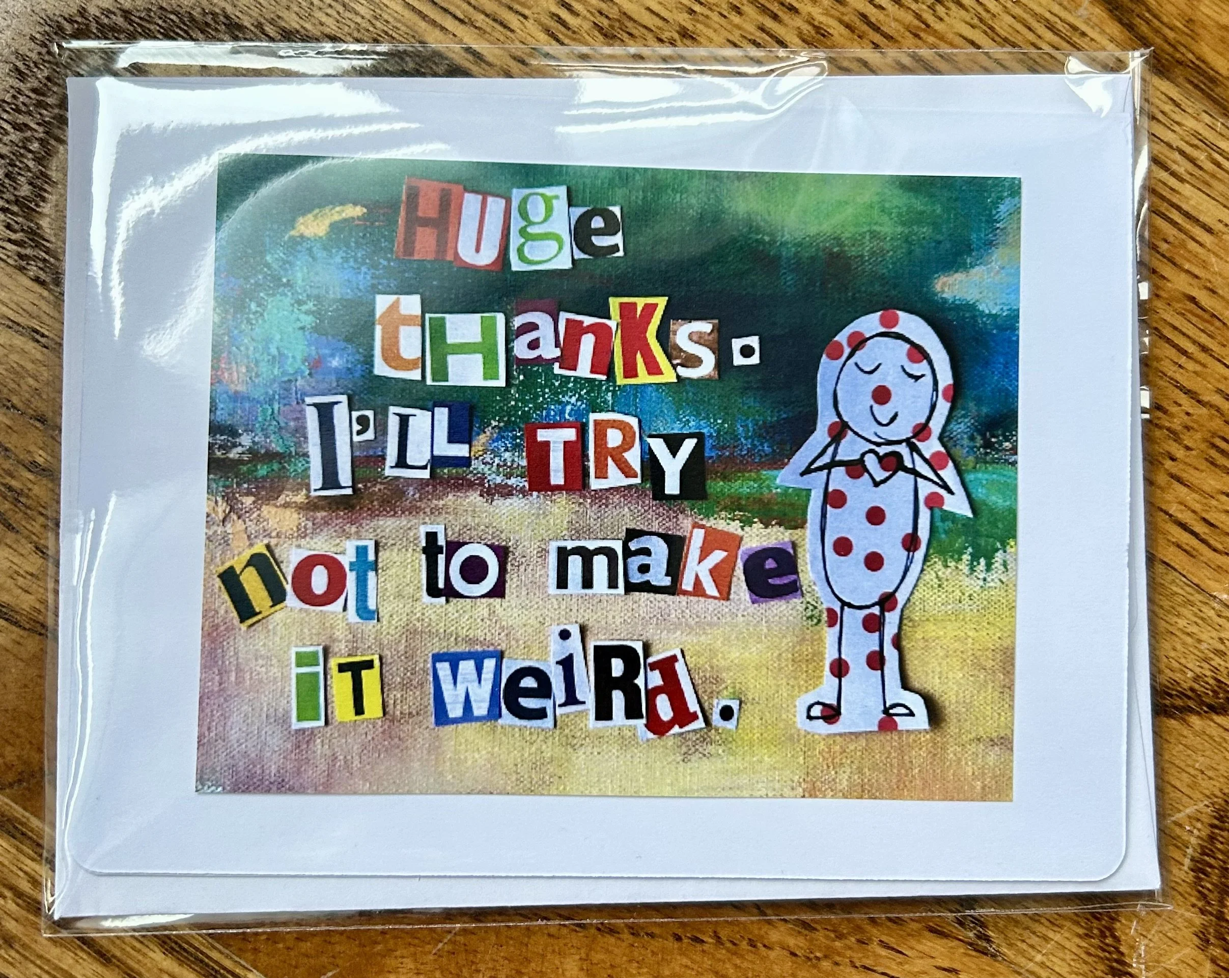 Huge Thanks Greeting Card