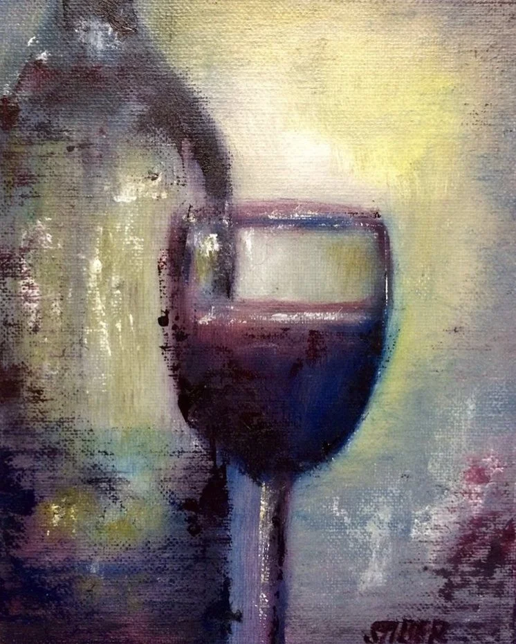 Uncorked 6 x 8" Oil