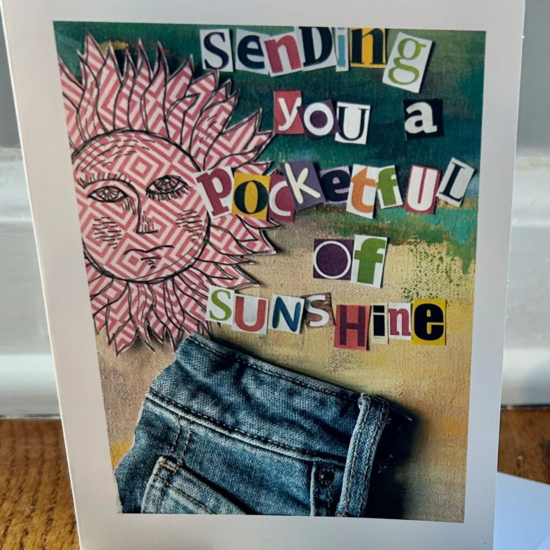Sending You A Pocketful Of Sunshine Greeting Card