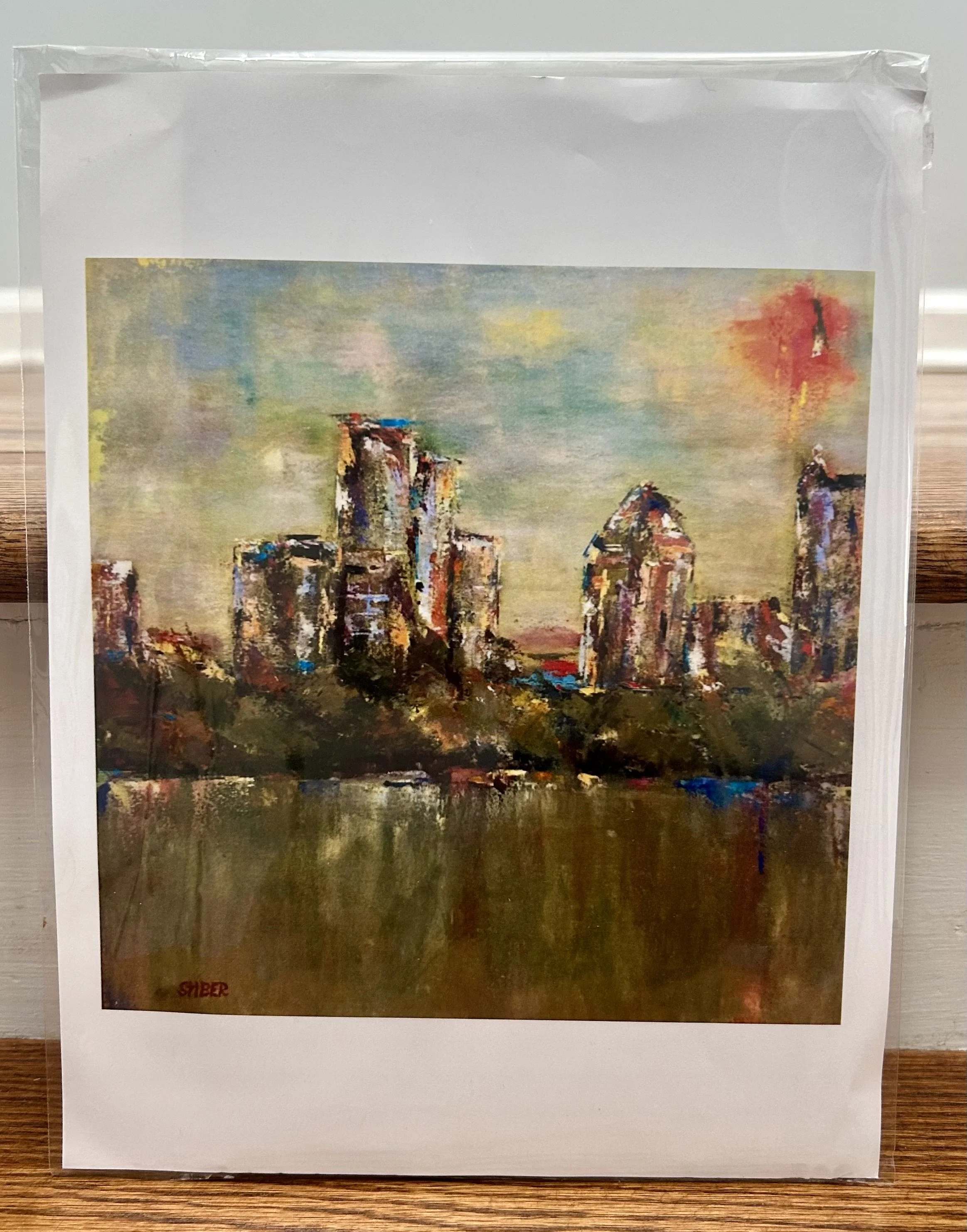 Atlanta Cityscape Art Print