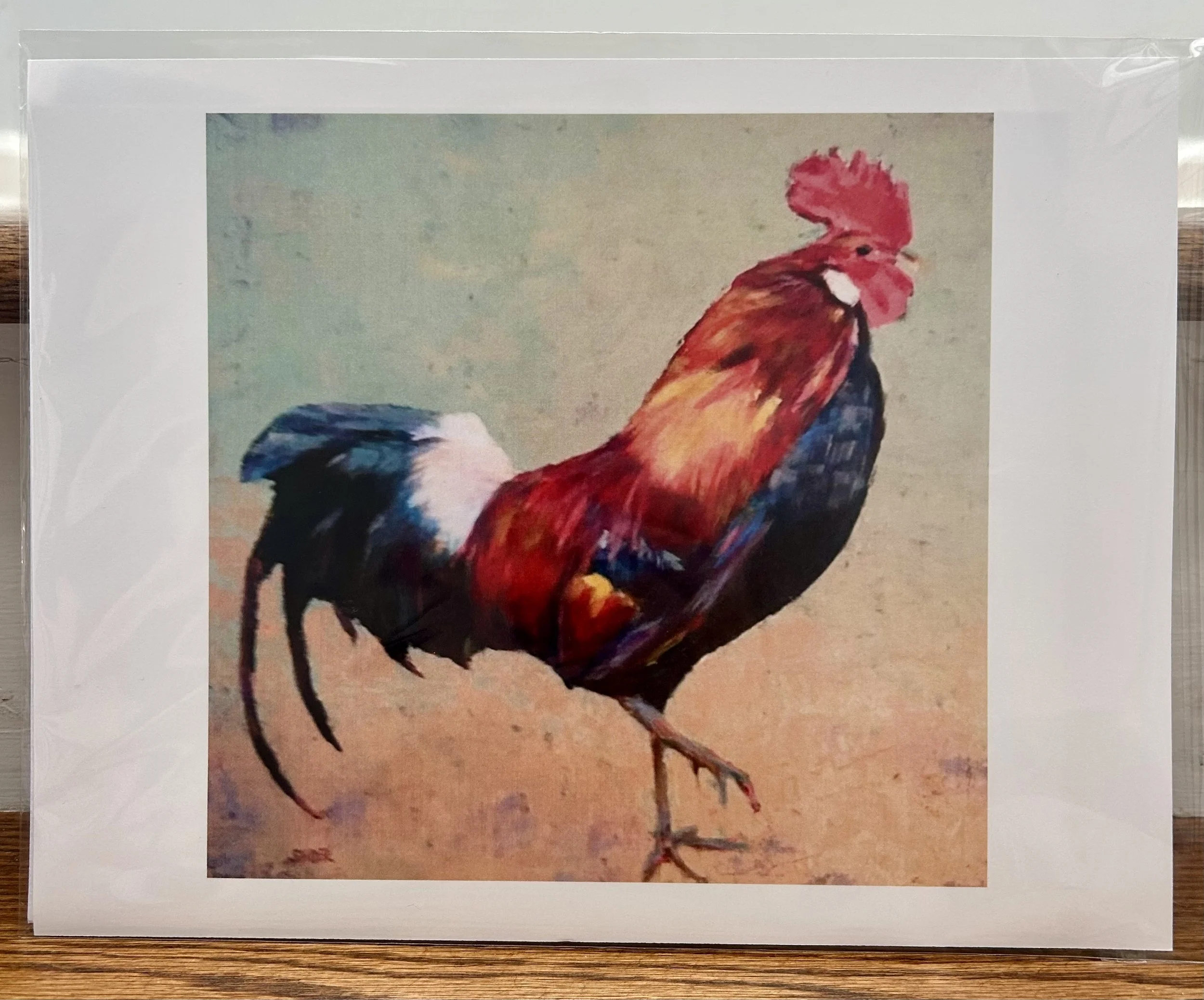 Portuguese Rooster Art Print
