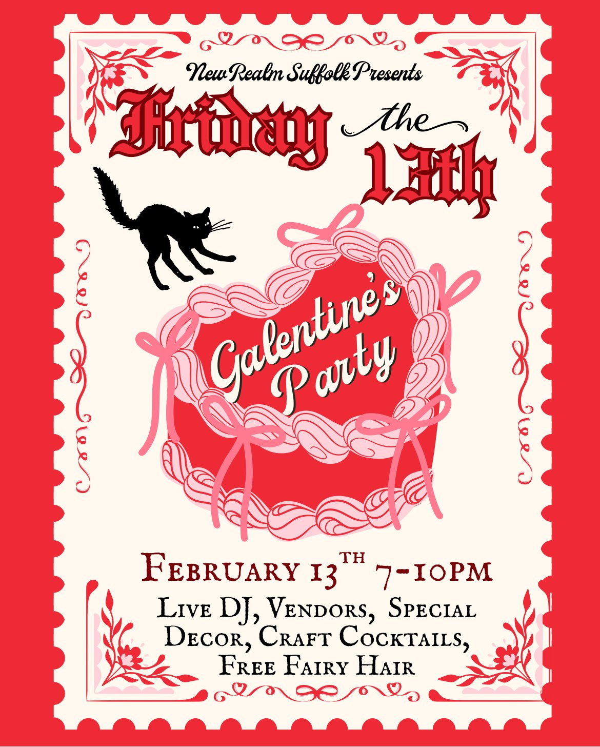 Galentine’s Party at New Realm - Suffolk 