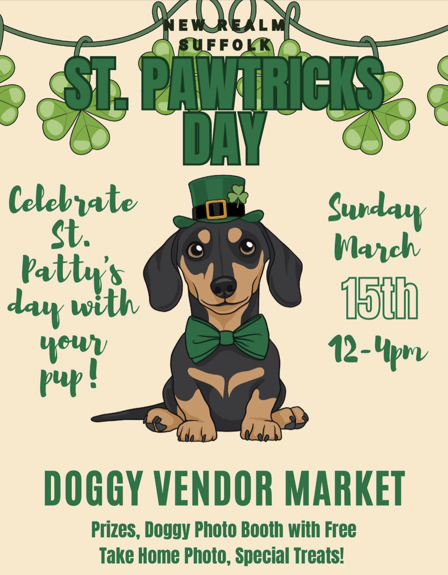 St. Pawtrick’s Day at New Realm - Suffolk