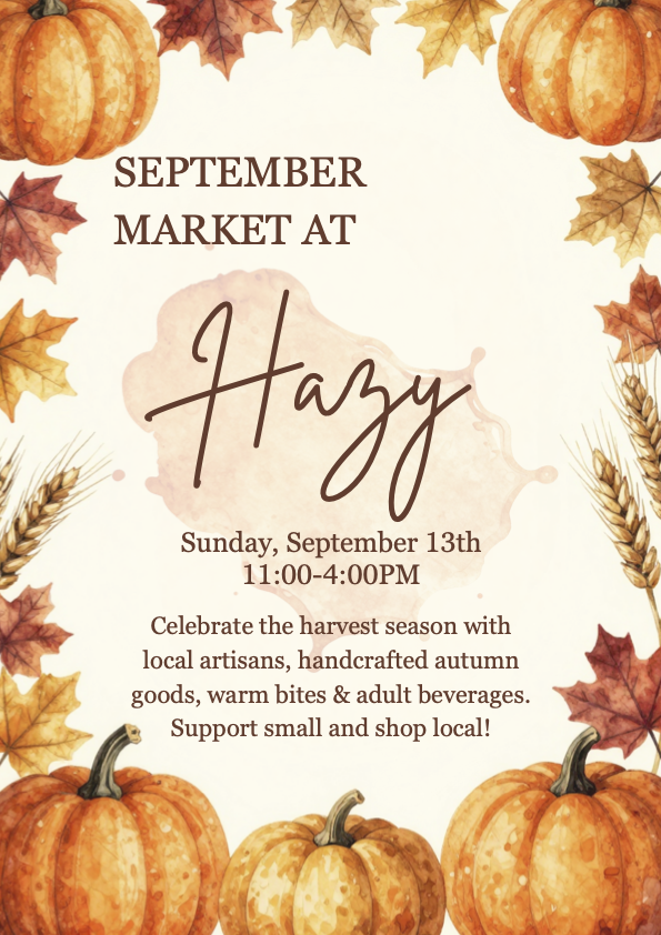 September Market at Hazy Mountain 