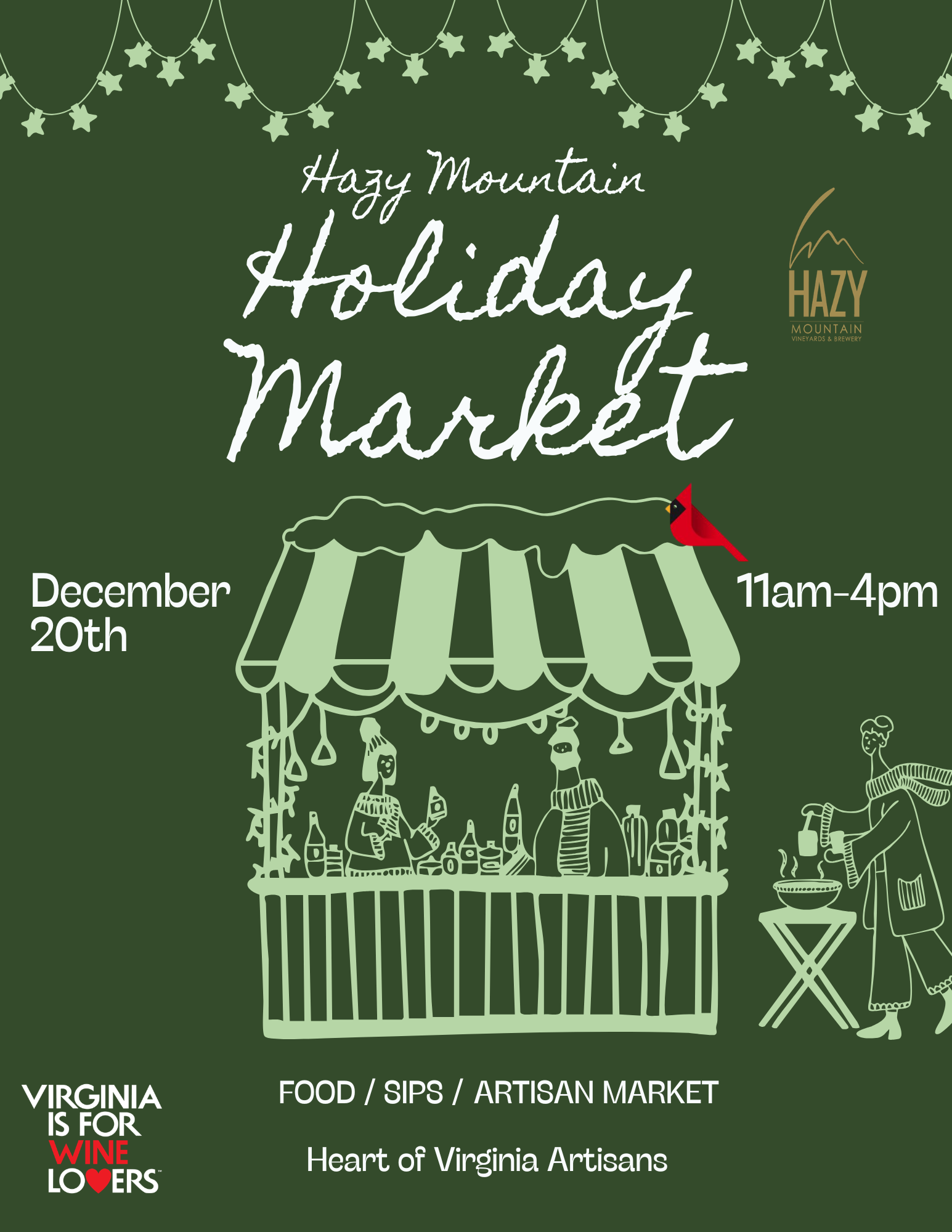 Holiday Market at Hazy Mountain 