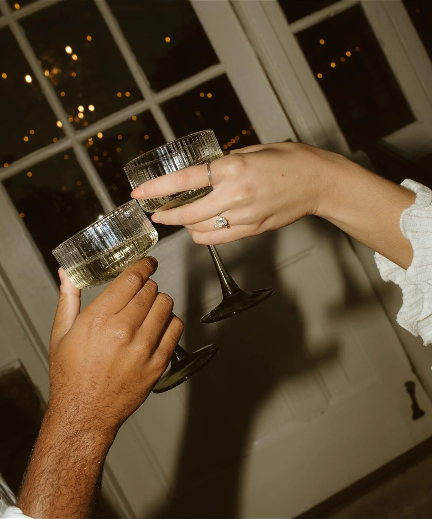 Yesterday with these two, in the place they will say “I do.” ✨🤎