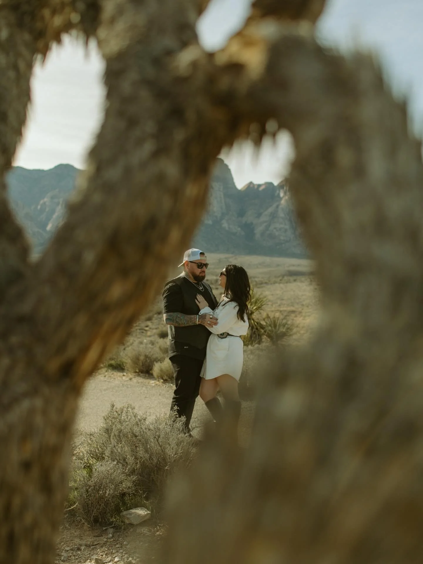 M &amp; R in the desert. 🦂✨