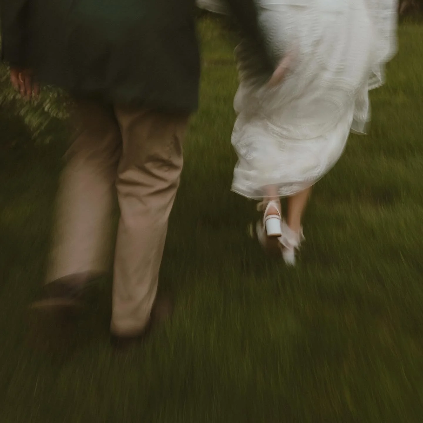 Running back to their reception. ✨
