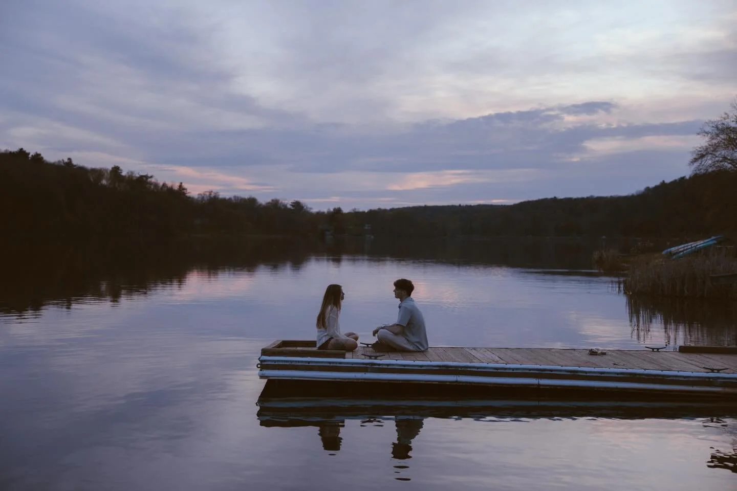 D &amp; A during blue hour. 🌙