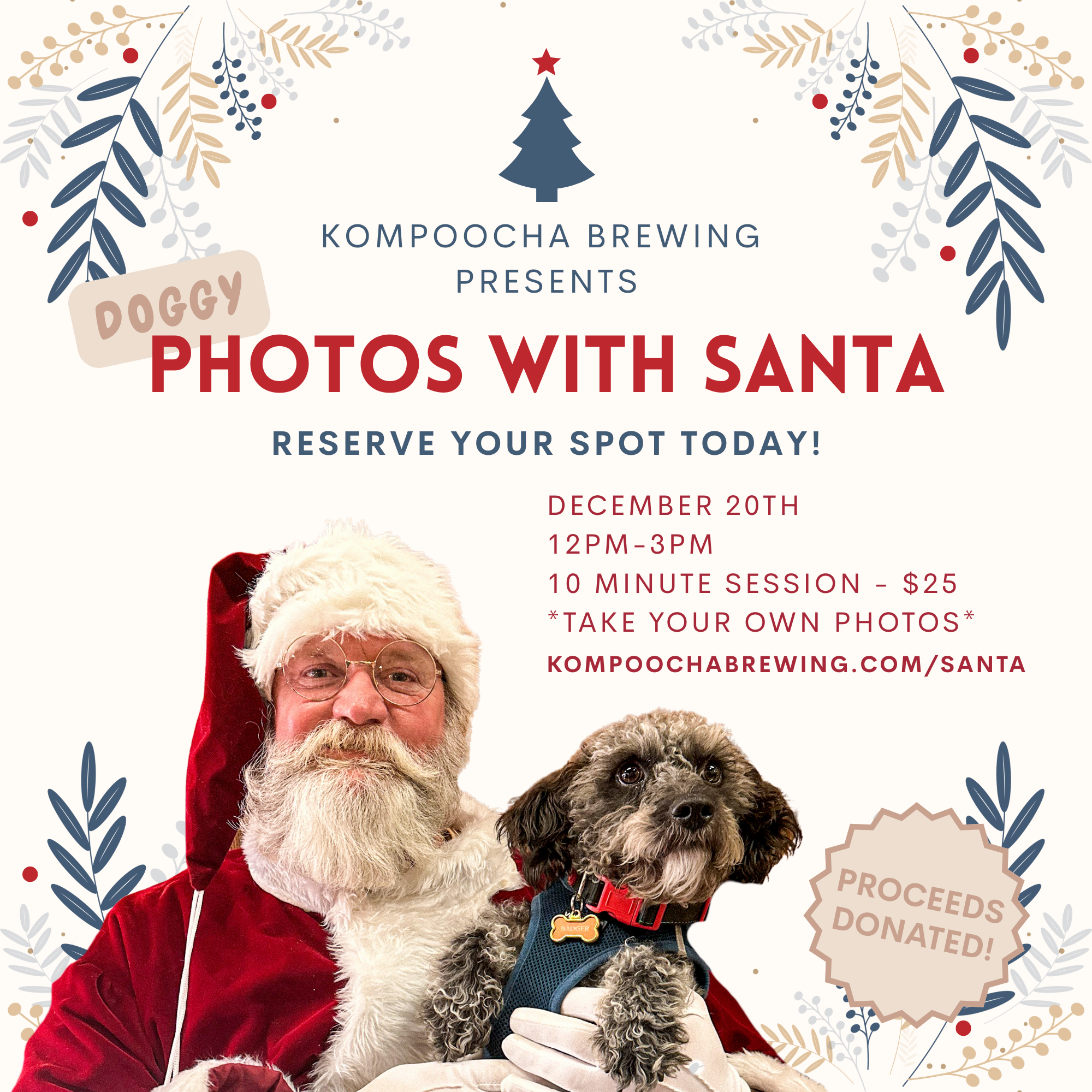 Santa Paws Photo Session