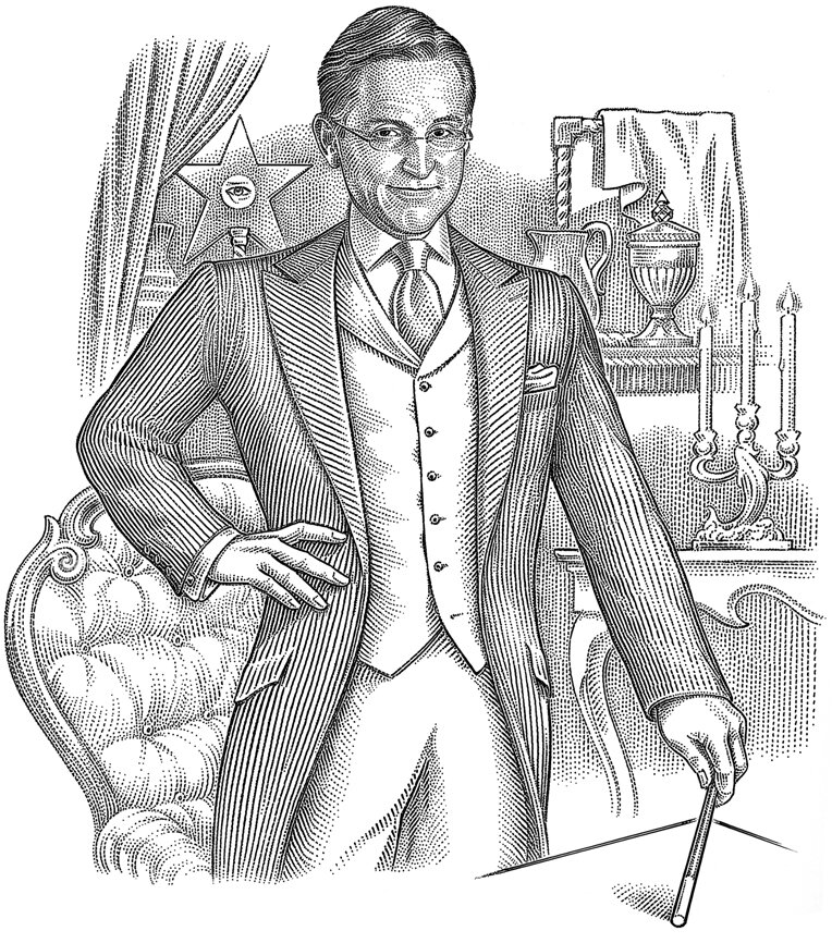 A Brush with a Magician