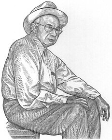Hedcut Portrait Illustrations - Yocha Dehe Wintun Nation