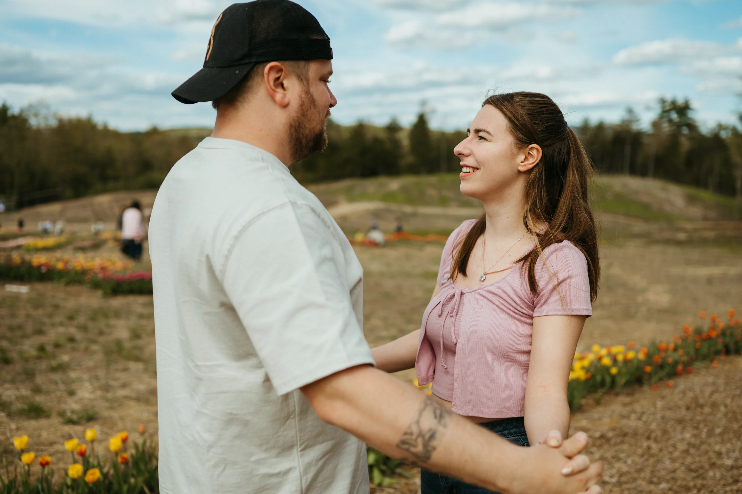 Sadie & Kasey Engagement_Hancock, NH_Photo by Tricia Suriani-7.webp