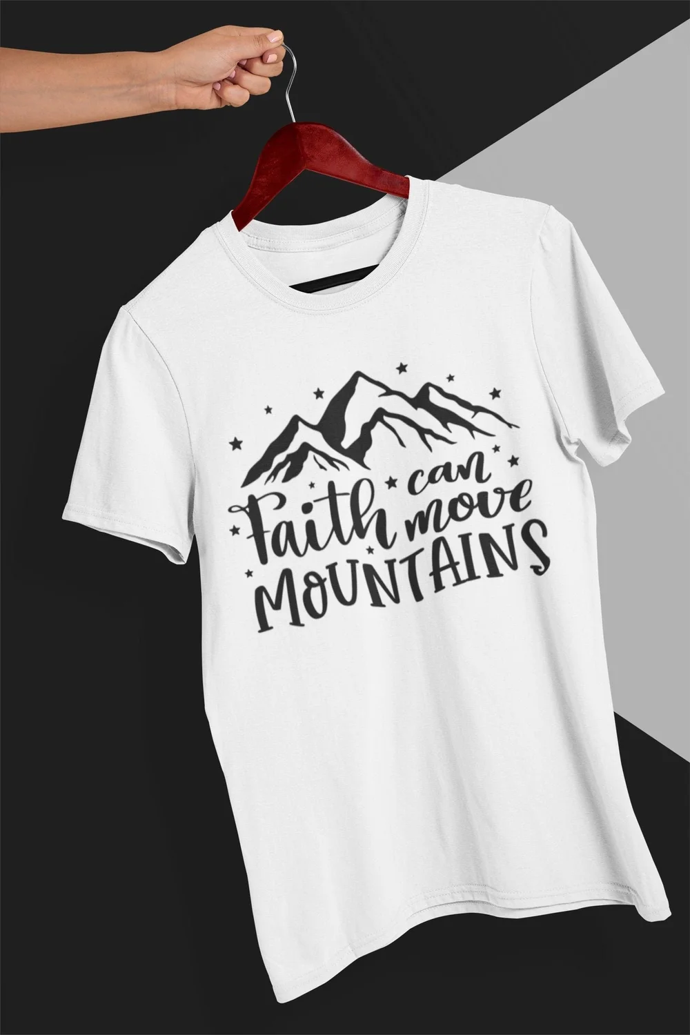 T-shirt Faith Graphic Récupération - Couleur Sable/blanc Cassé - Taille M - Neuf Sans étiquette
