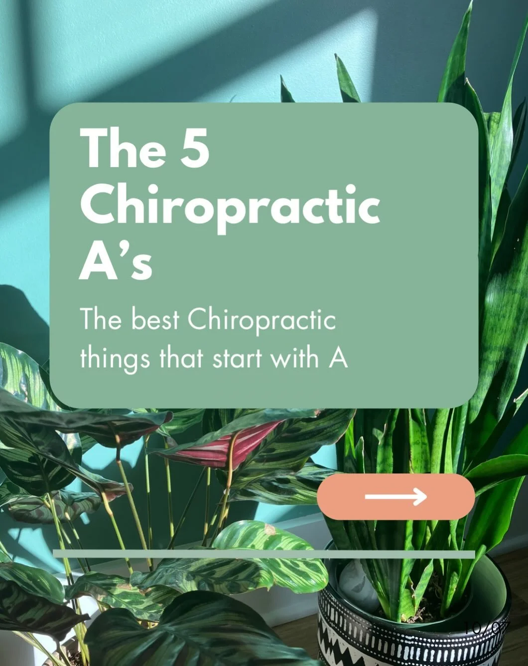 Things that start with A at Awaken&hellip;

A is for Appointment 
A is for Adjustment 
A is for Arthrostim 
A is for Activator 
And, of course&hellip;A is for Awaken

Different tools. Different techniques. One goal: Tailored care fit to you allowing 
