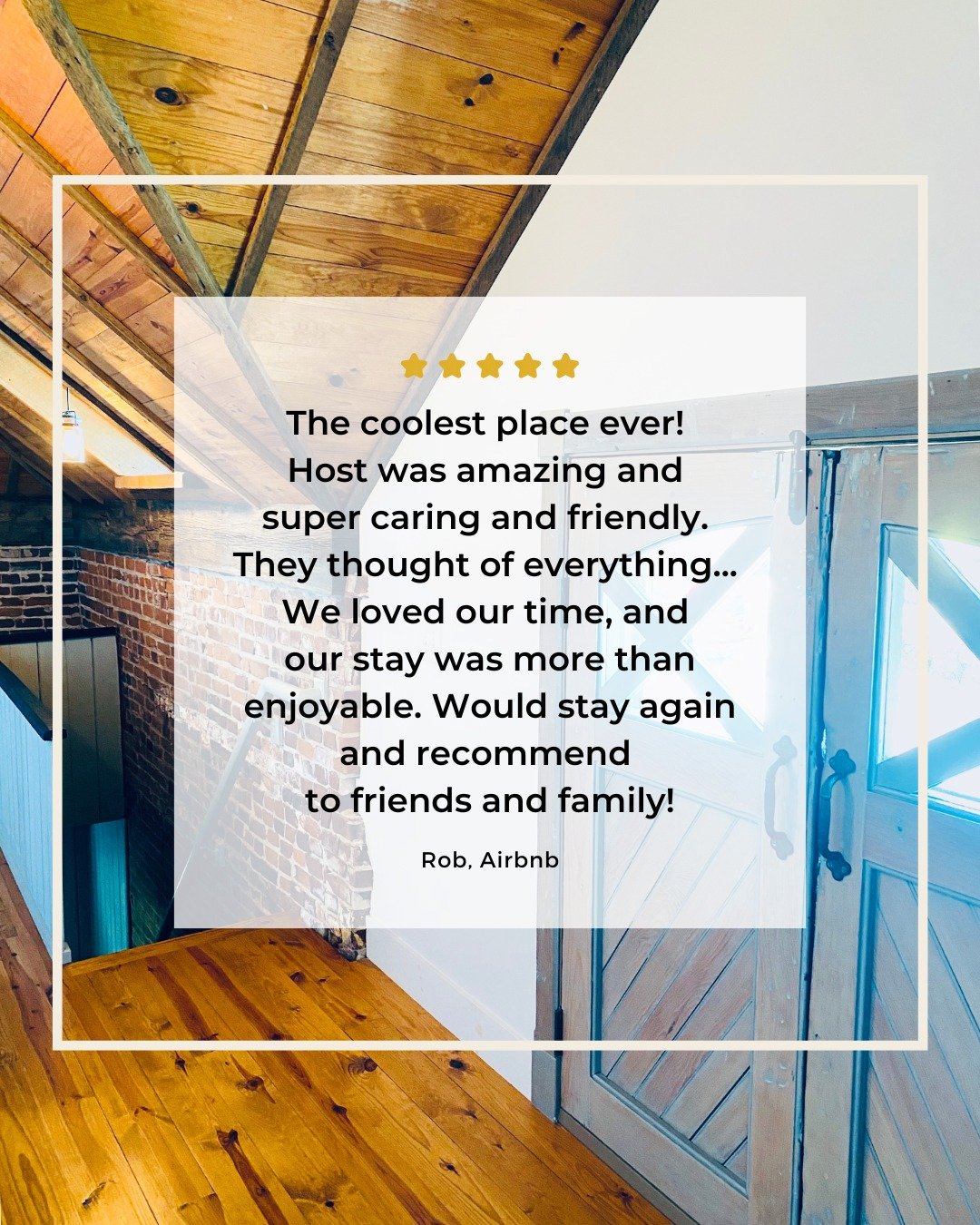⭐⭐⭐⭐⭐ Book your stay at the &ldquo;coolest place ever!&rdquo;

&ldquo;The Coach House was the coolest place ever! Our host was amazing and super caring and friendly. The cleanliness and the fact they thought of everything you could need, made it even