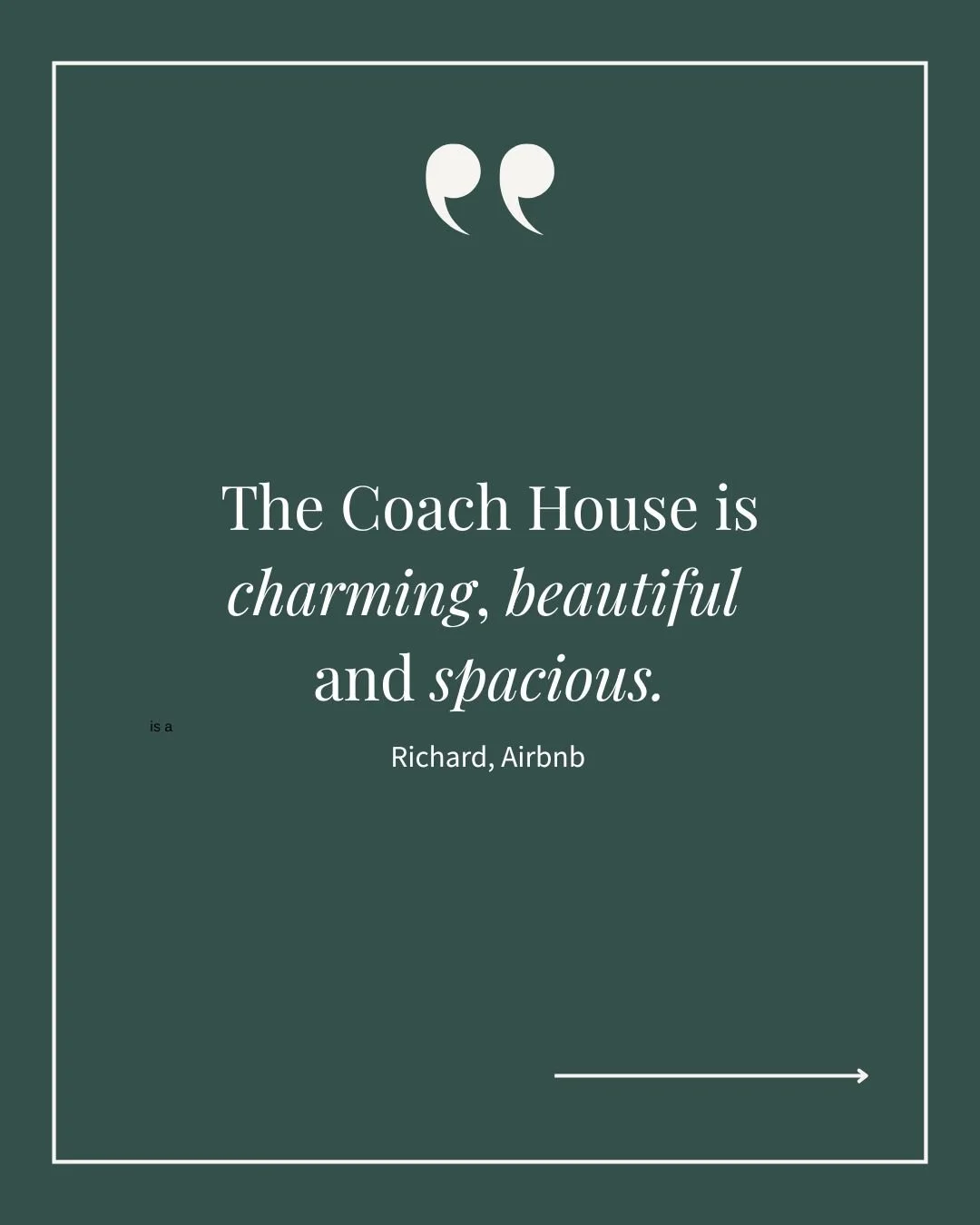 ⭐⭐⭐⭐⭐ Book your ✨charming✨ stay in the Coach House at feltmanor.com. ⬆ Link in bio.

&ldquo;The Coach House is a delightful combination of rustic charm and modern amenities. A beautiful, spacious place with comfortable beds, a private bathroom for ea
