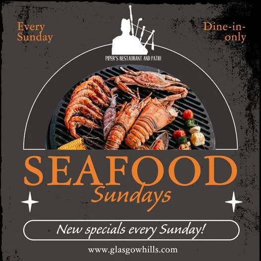 Seafood Sundays at Piper's Restaurant