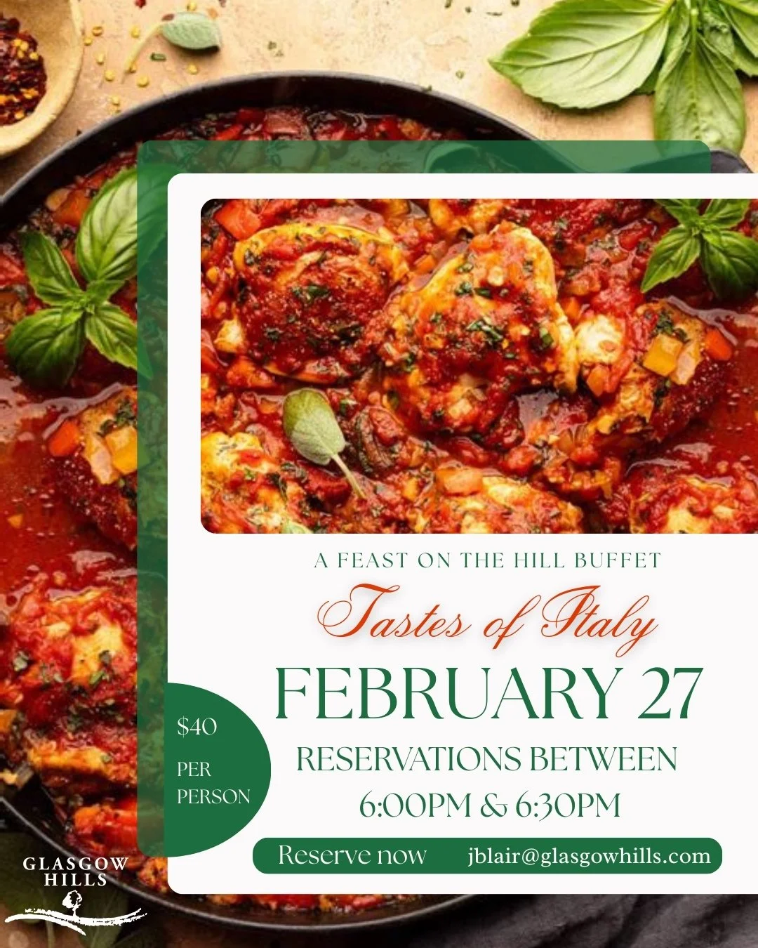 Feast on the Hill: Tastes of Italy