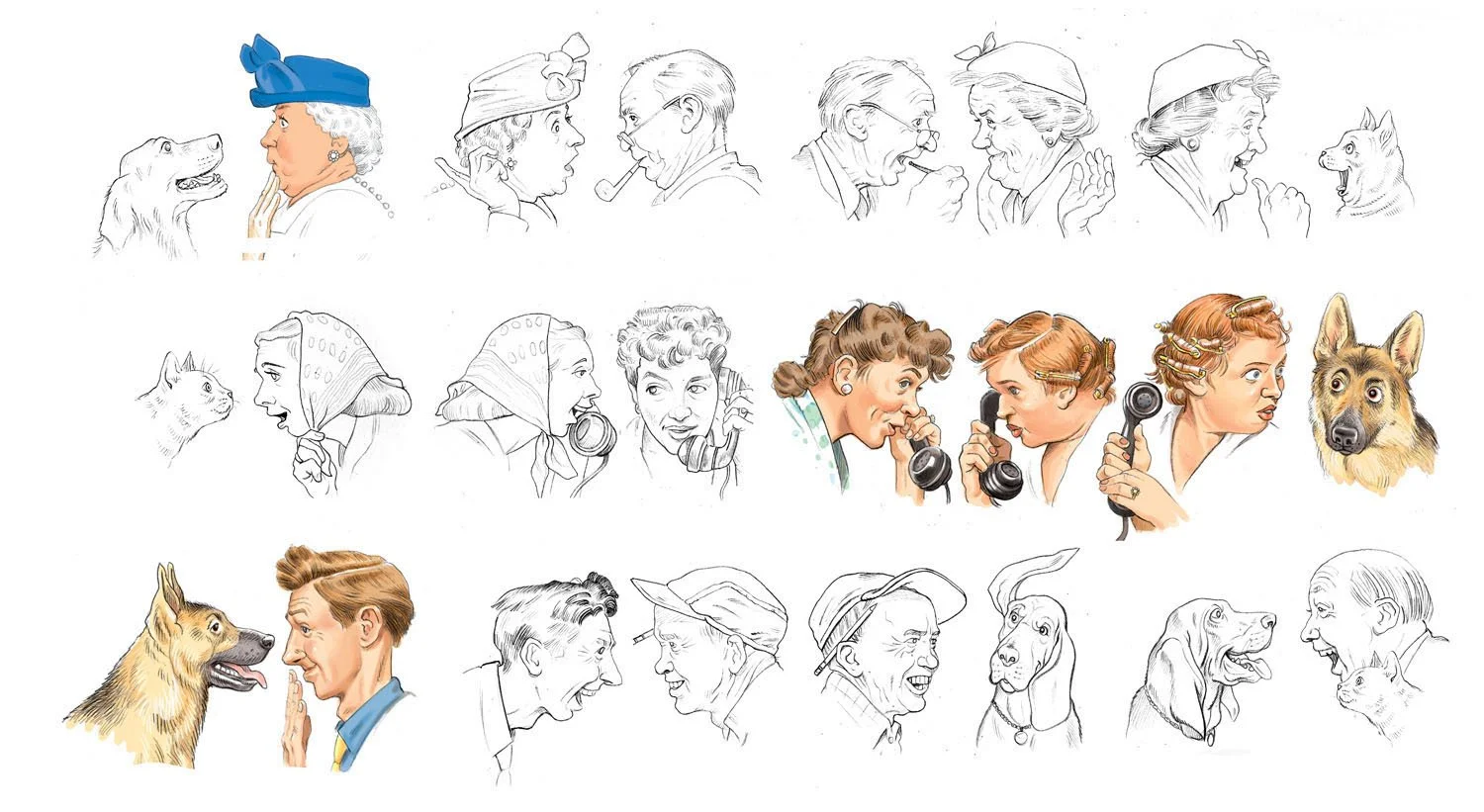 MATSON-MLAR-TheGossips-Pencil.jpg