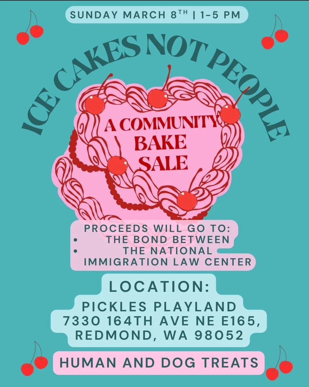 Ice Cakes, Not People