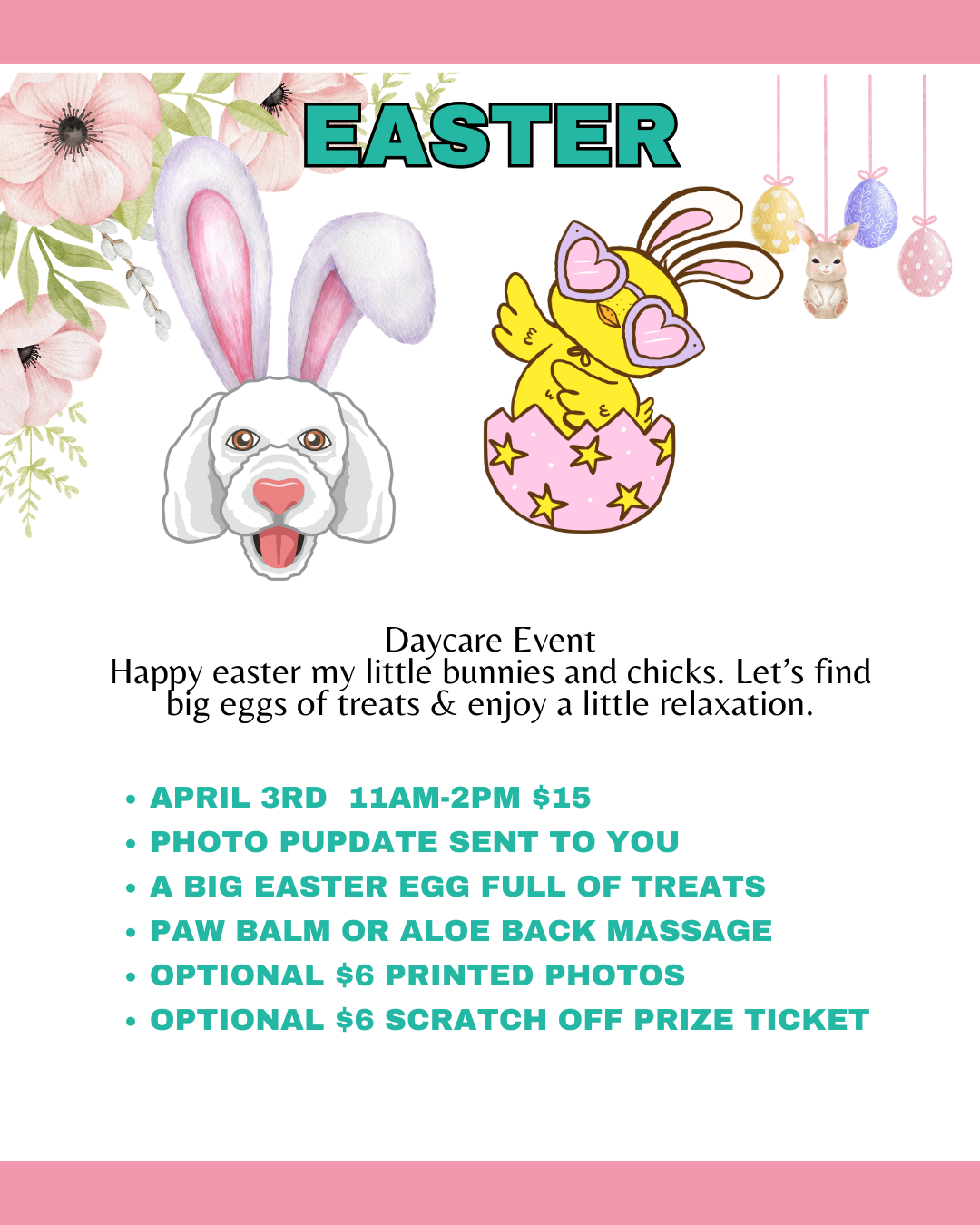 Easter Pawty @ daycare