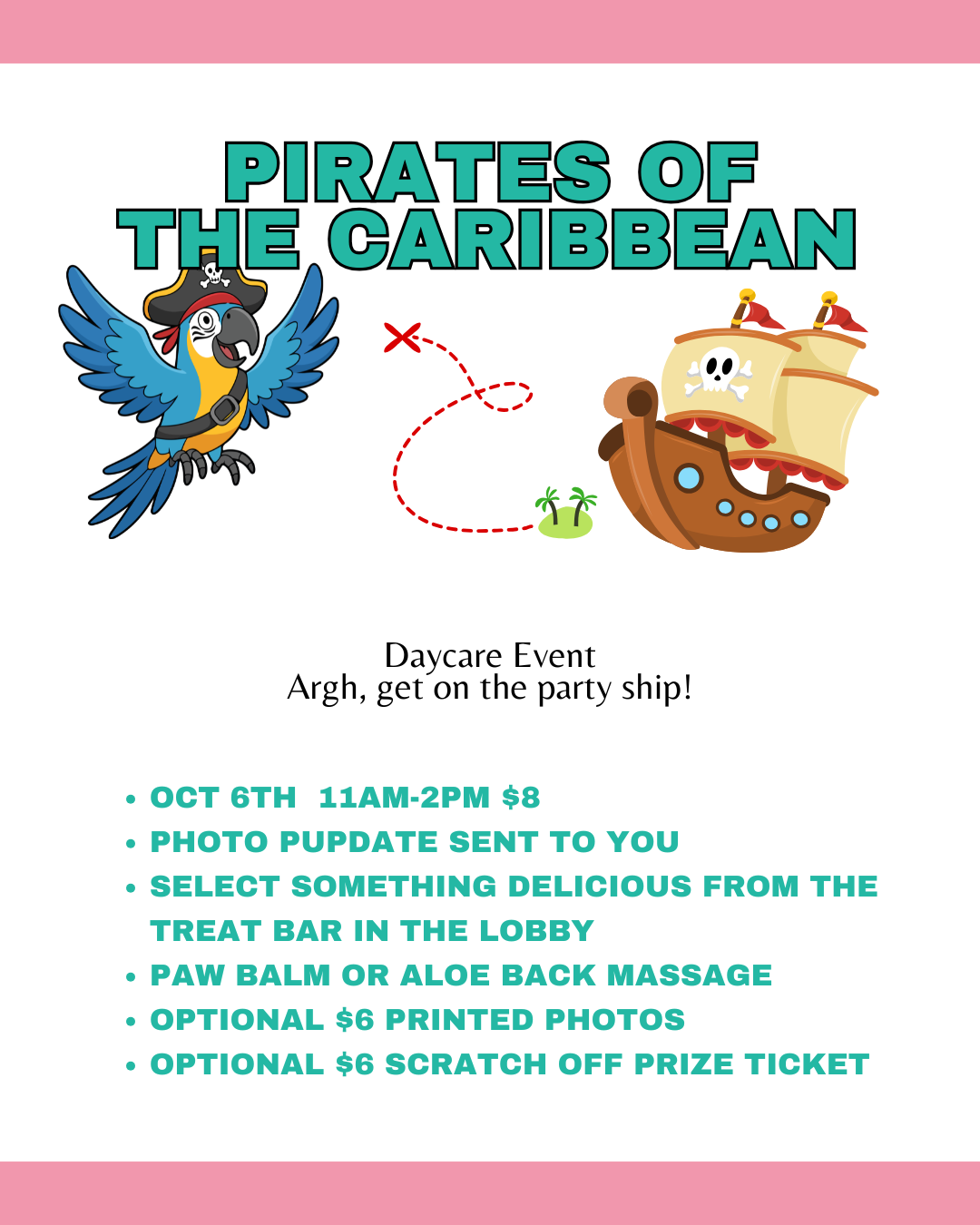 Pirates of the Caribbean @ daycare 