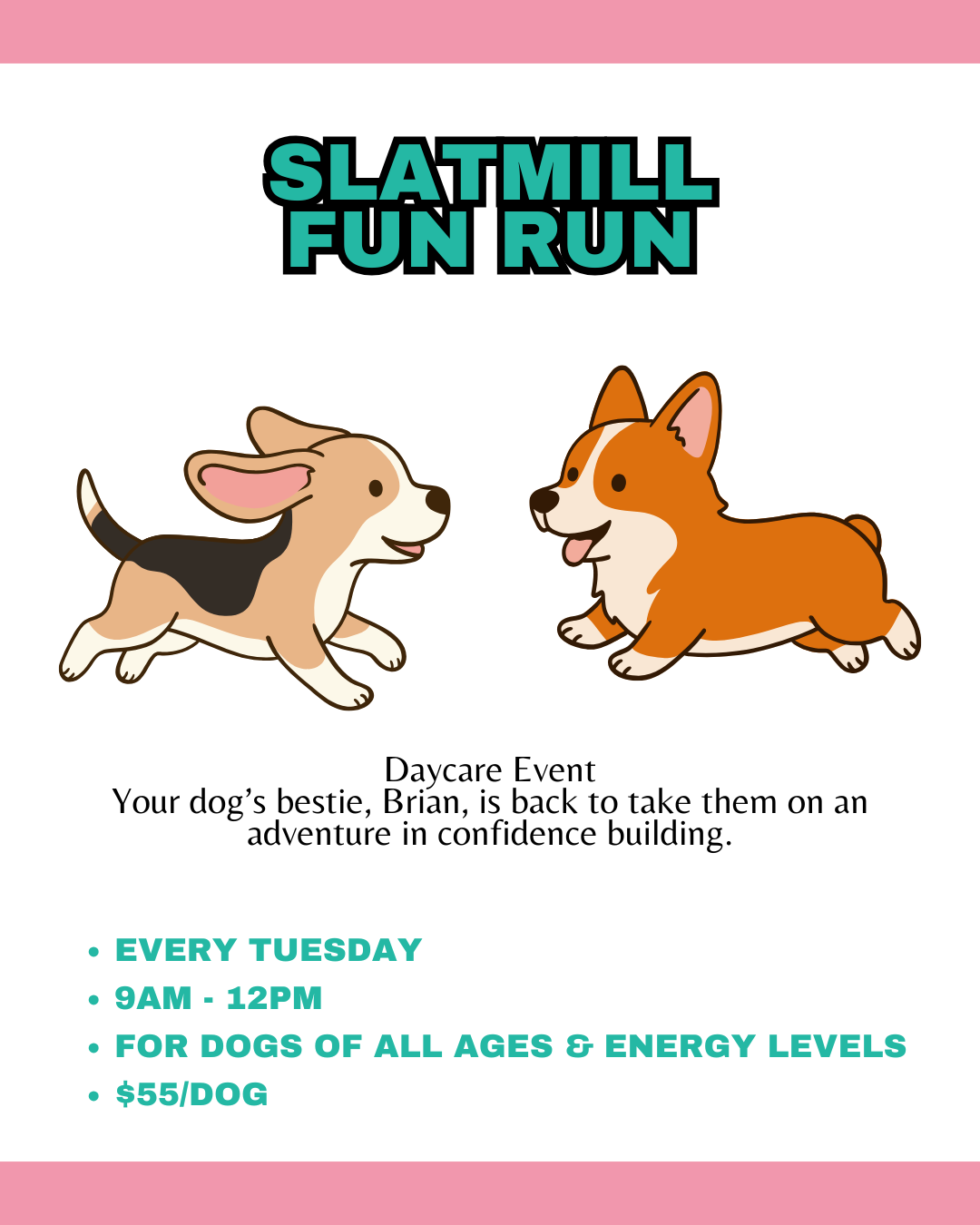 Slatmill Fun Run @ daycare