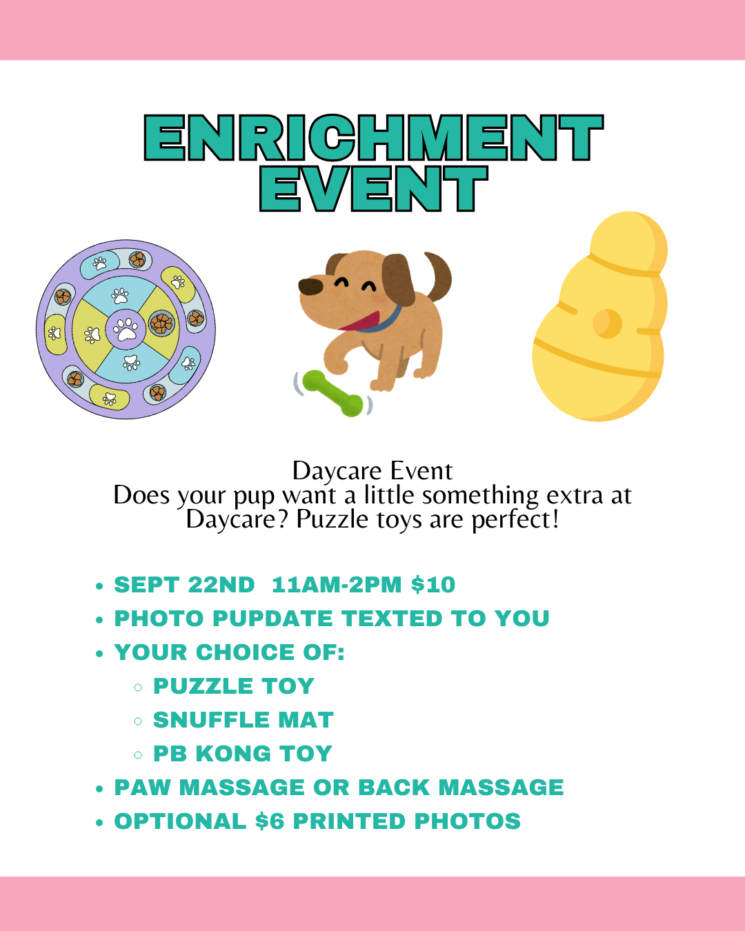 Enrichment Day @ daycare