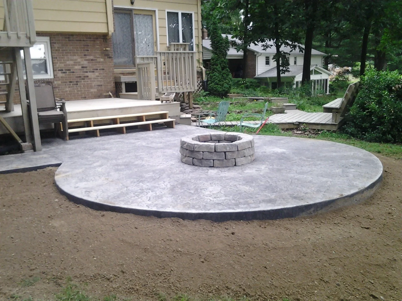 fire pit contractors rockingham county