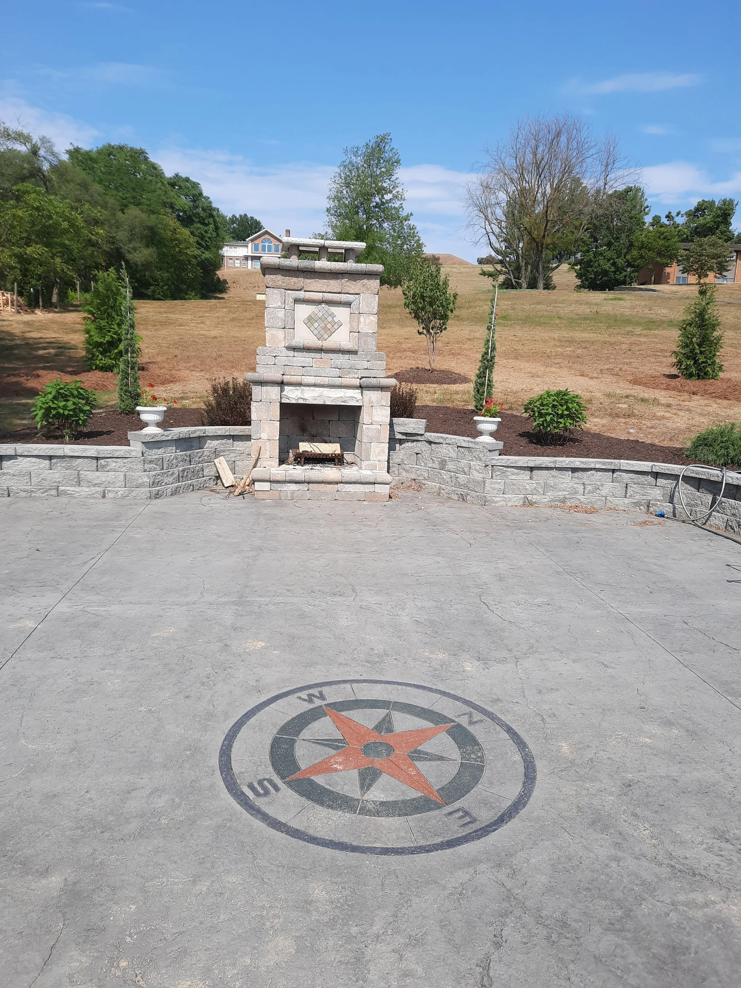 decorative concrete Mount Jackson