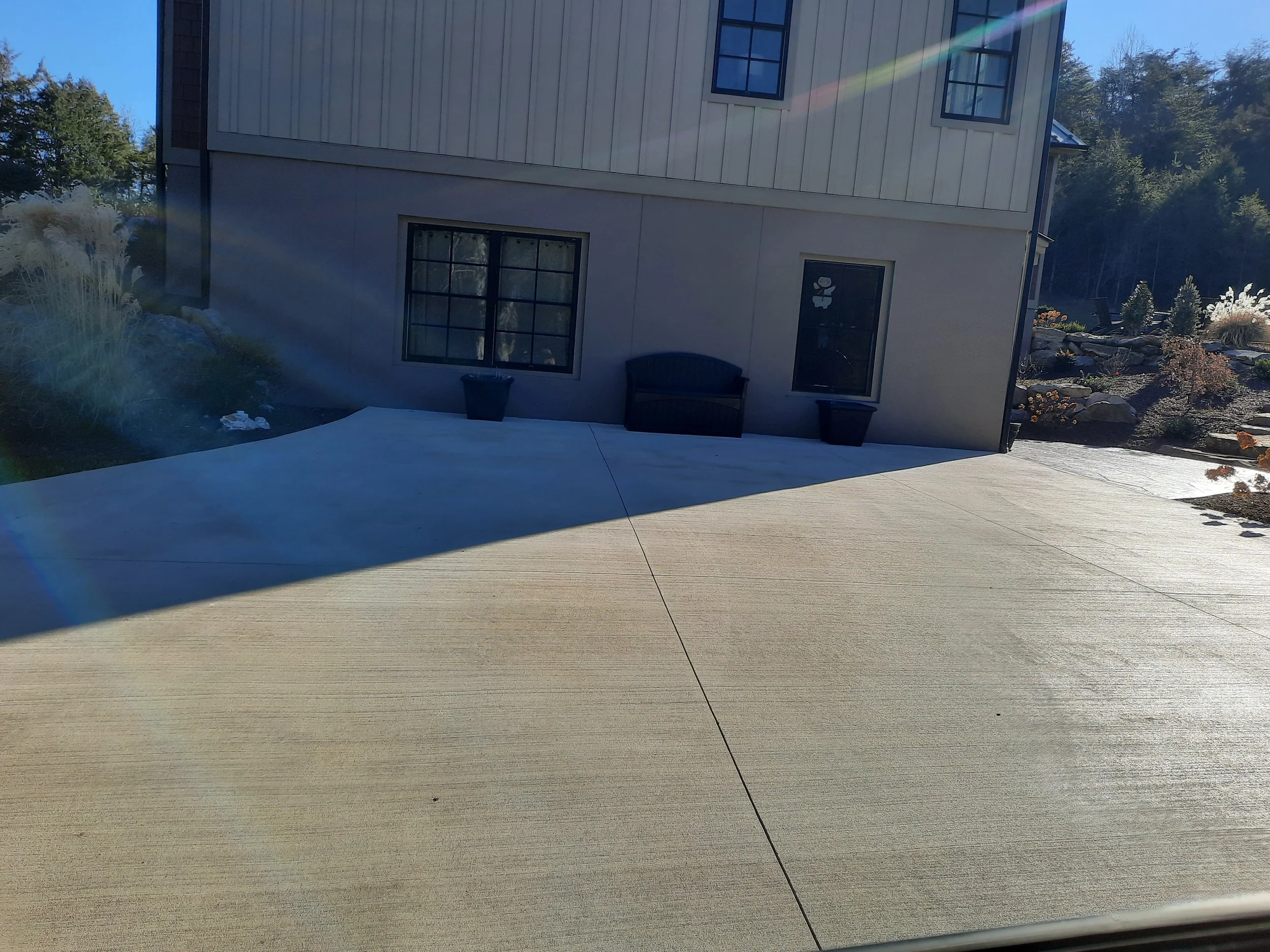 concrete driveways charlottesville