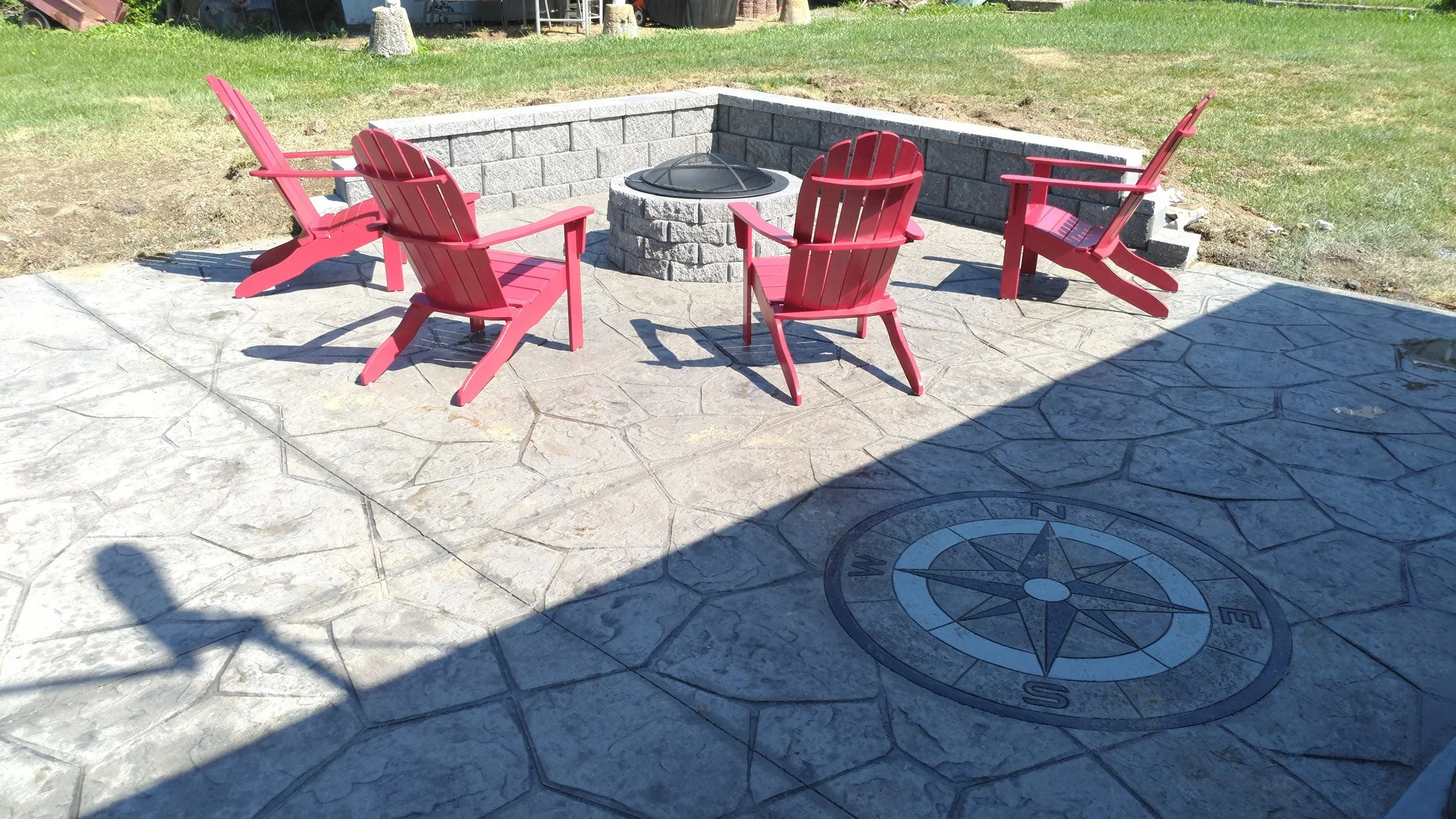 stamped concrete designs shenandoah county