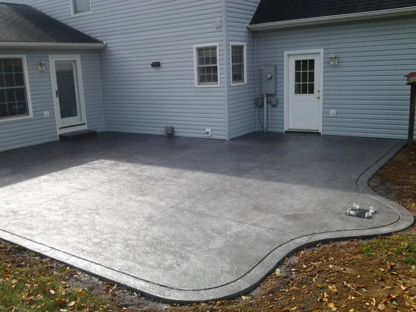 concrete patio design harrisonburg