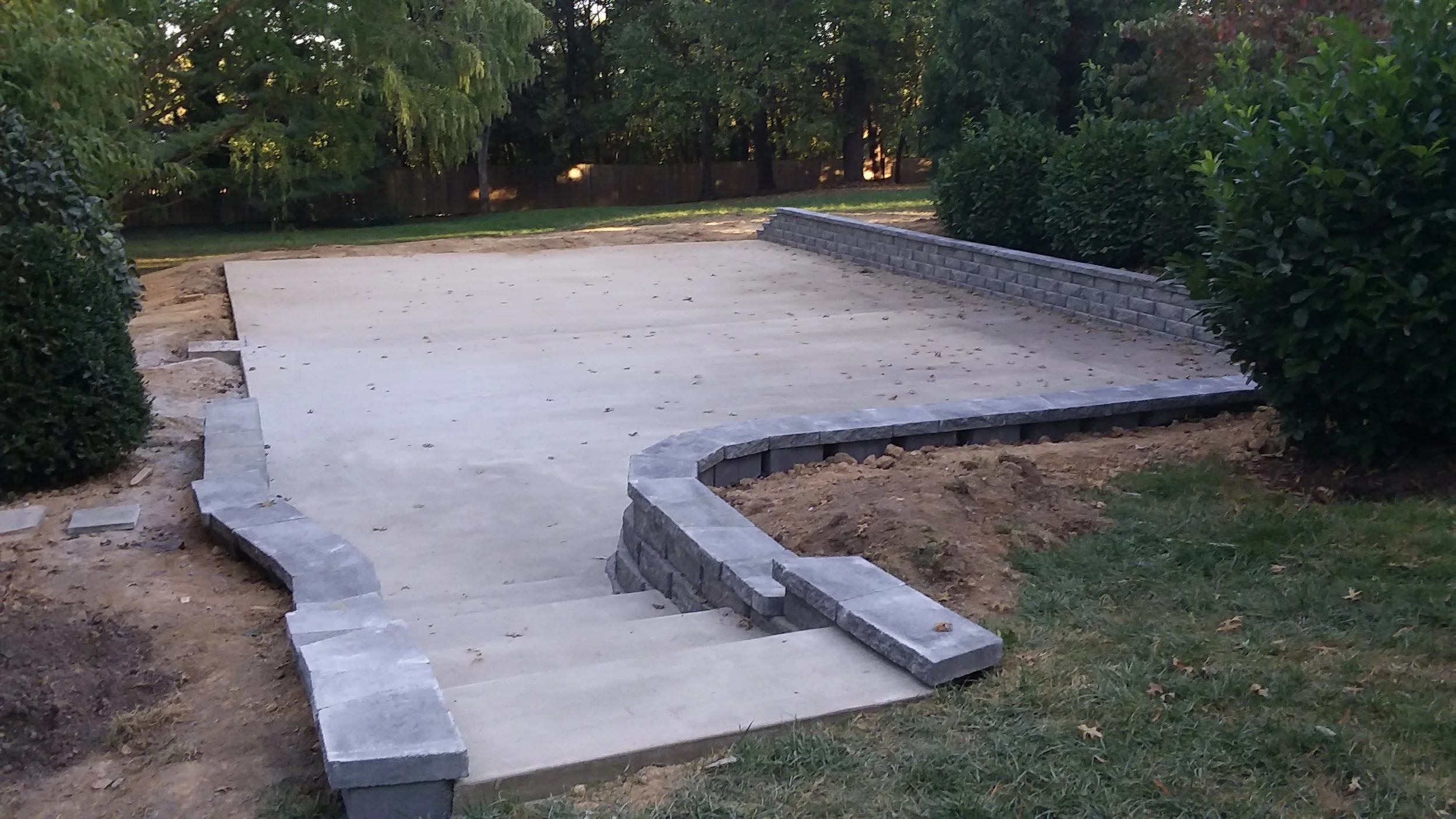 concrete patios dayton