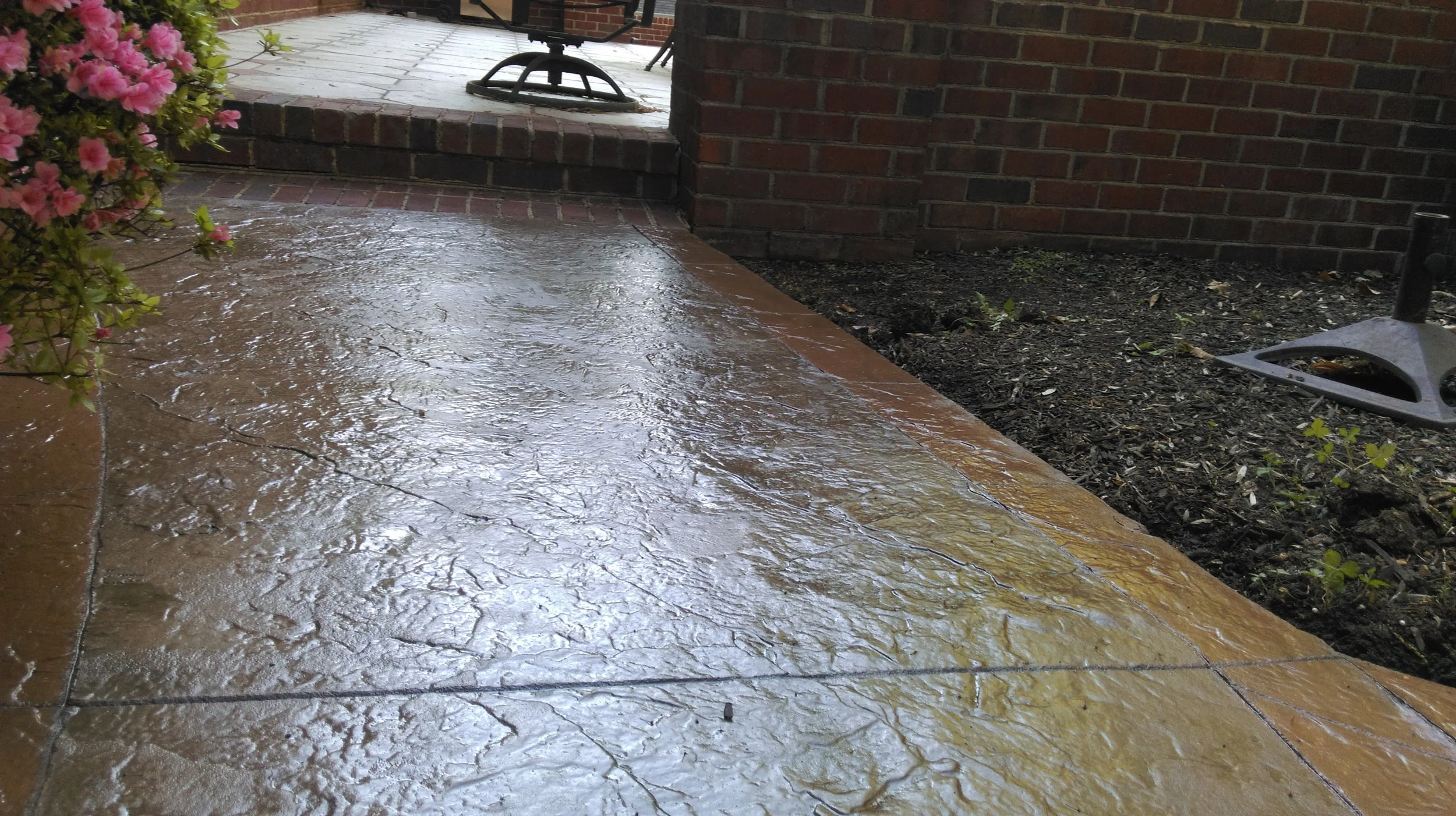 stamped concrete designs Stuarts Draft