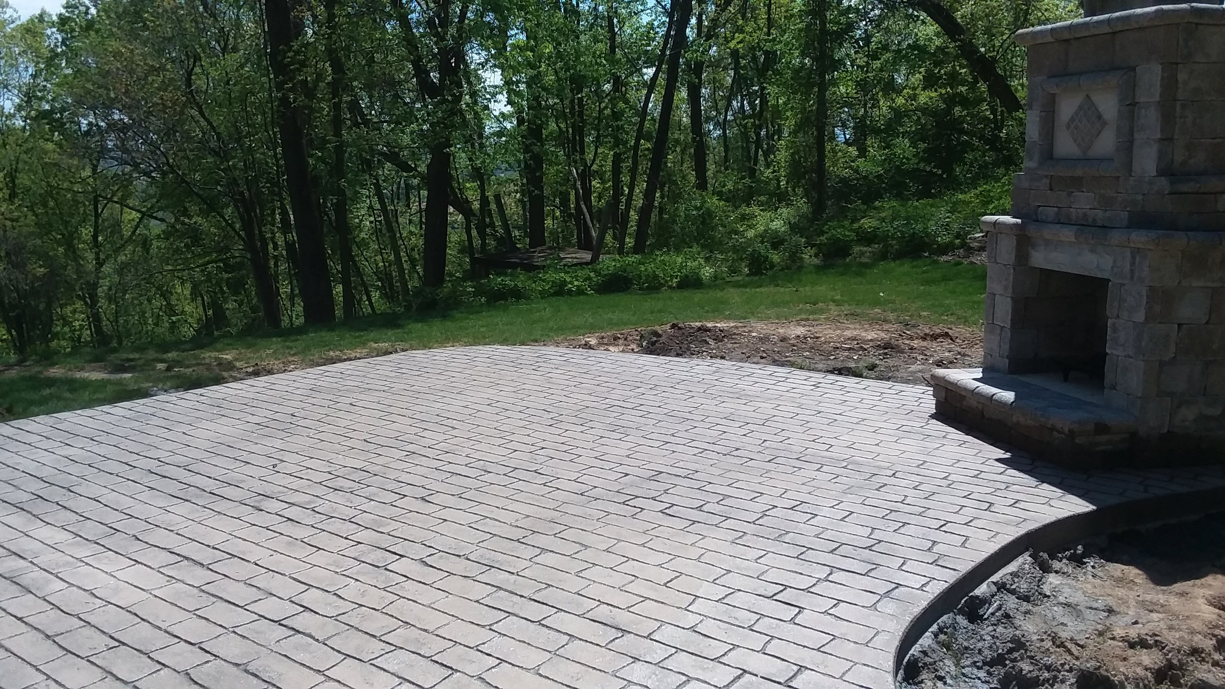 stamped concrete designs Dayton