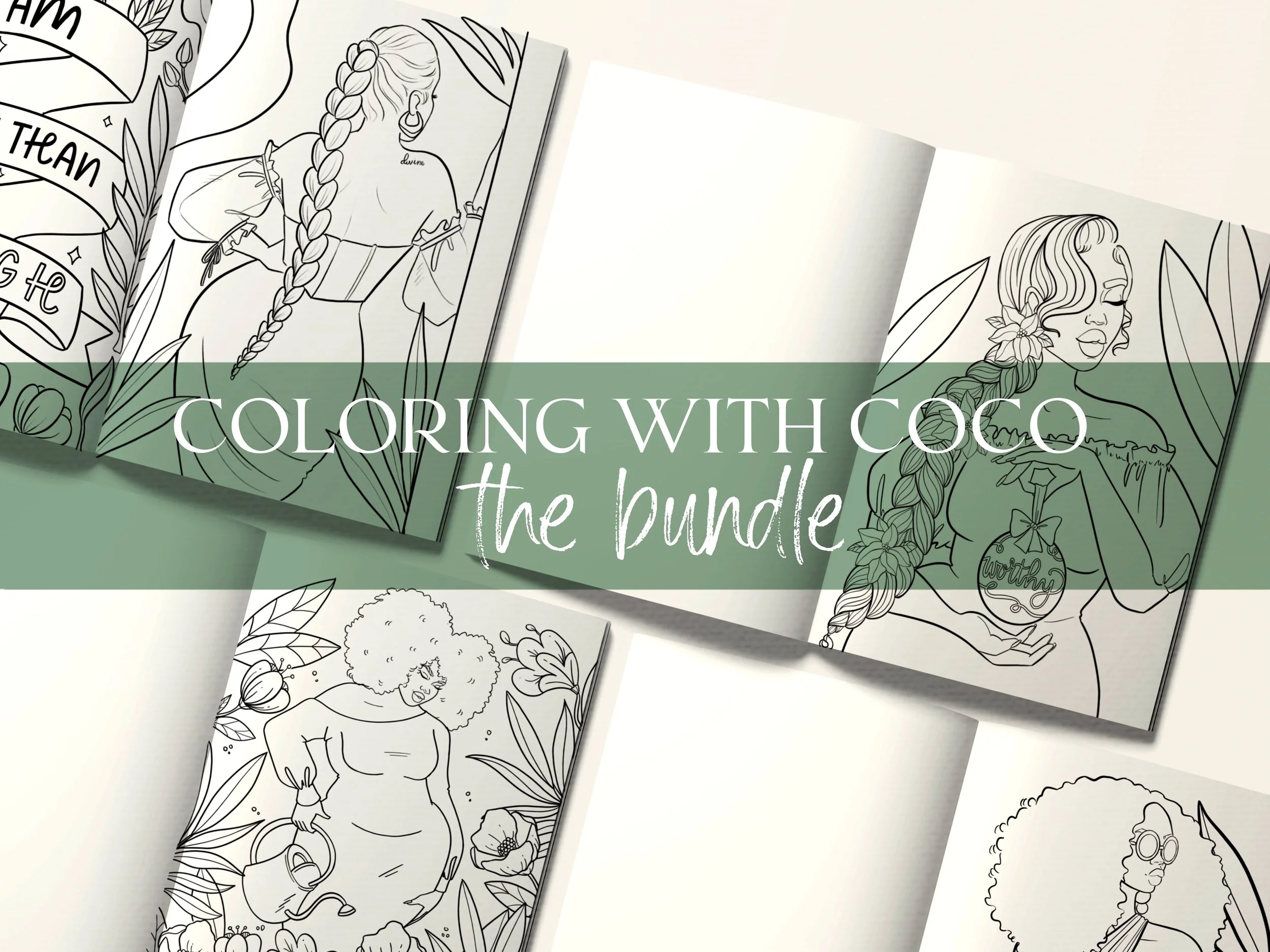 Coloring with Coco Vol. VIII — COCO MICHELE ILLUSTRATIONS