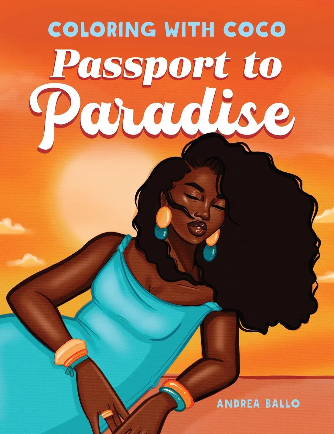 SIGNED COPY Coloring with Coco: Passport to Paradise