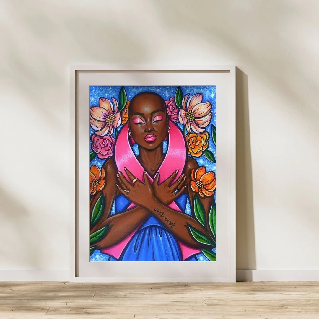 Soulful Survivor Coloring Art Print