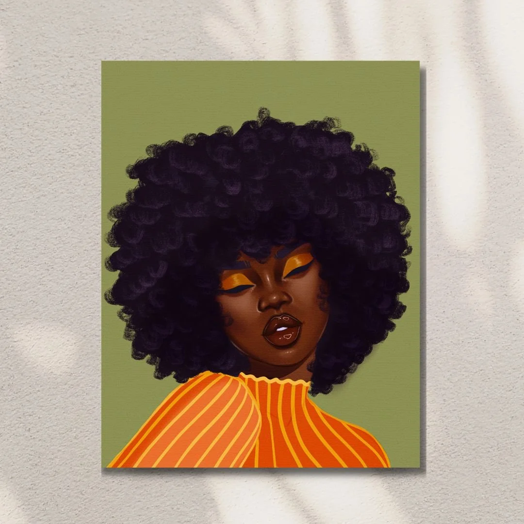 Boldly Me Art Print