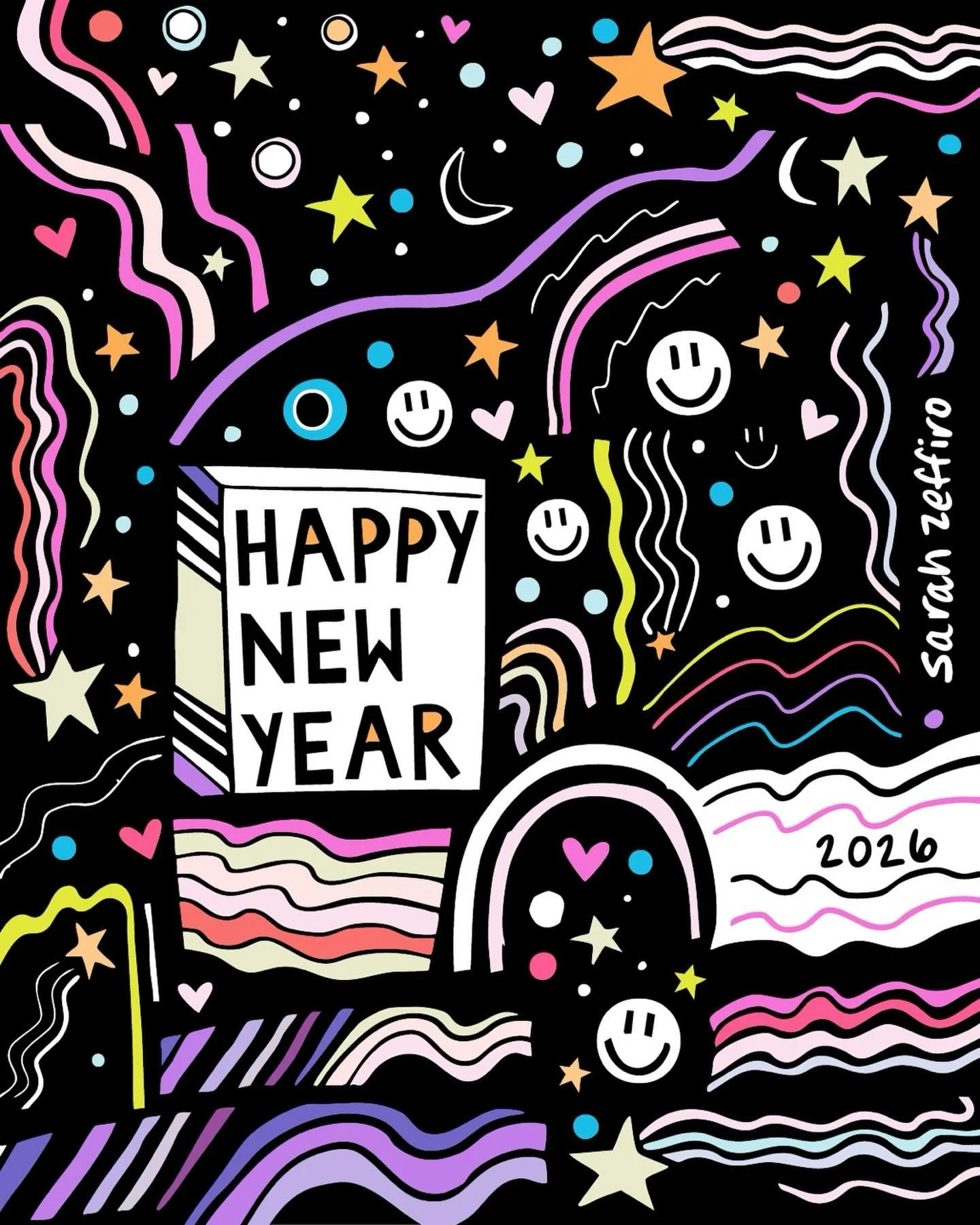 Happy New Year! 💜Sarah @zartstudios